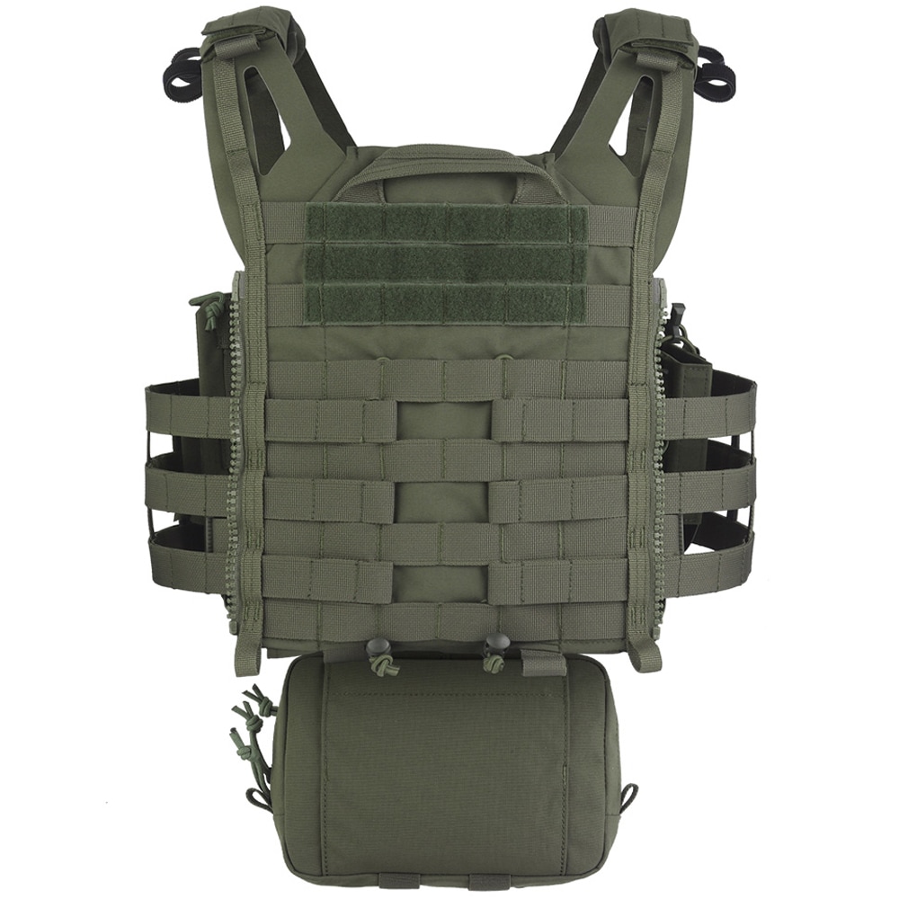 Gilet tactique VE-106 Plate Carrier Wosport - Ranger Green