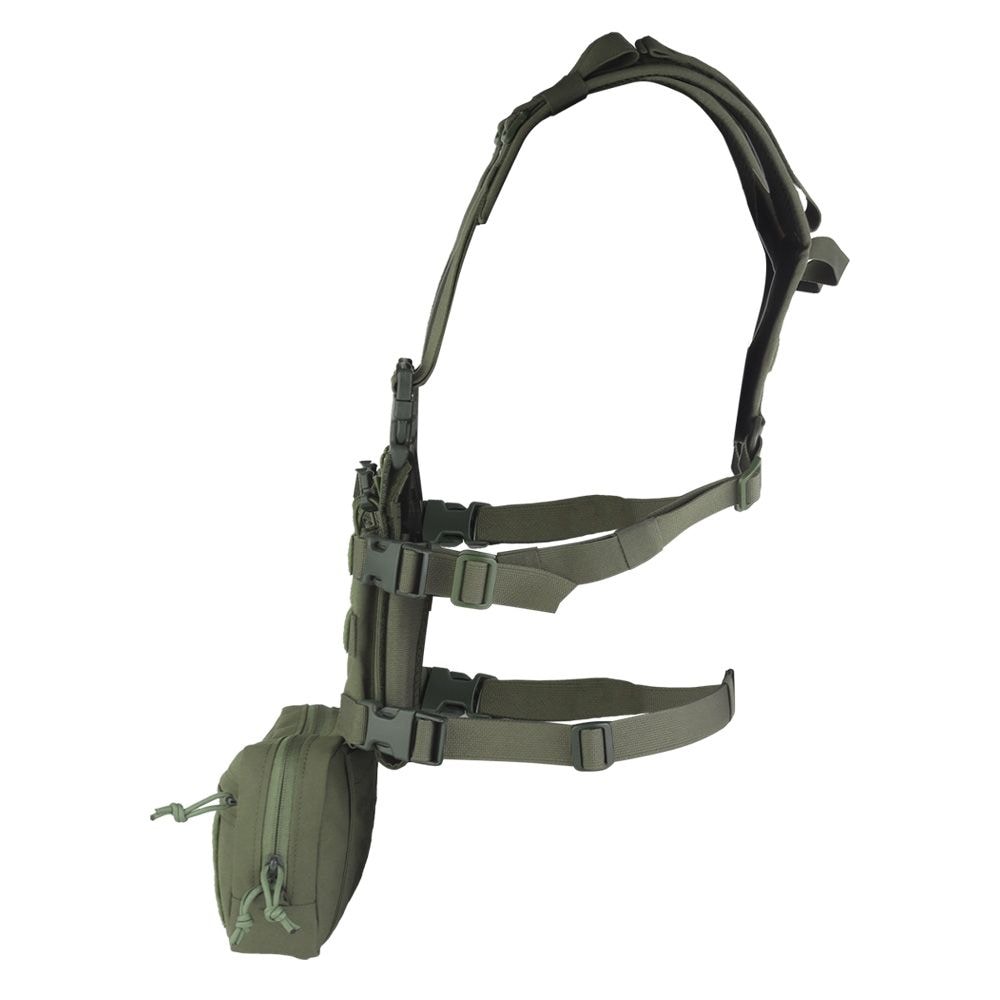 Gilet tactique VE-107 Chest Rig Wosport - Ranger Green