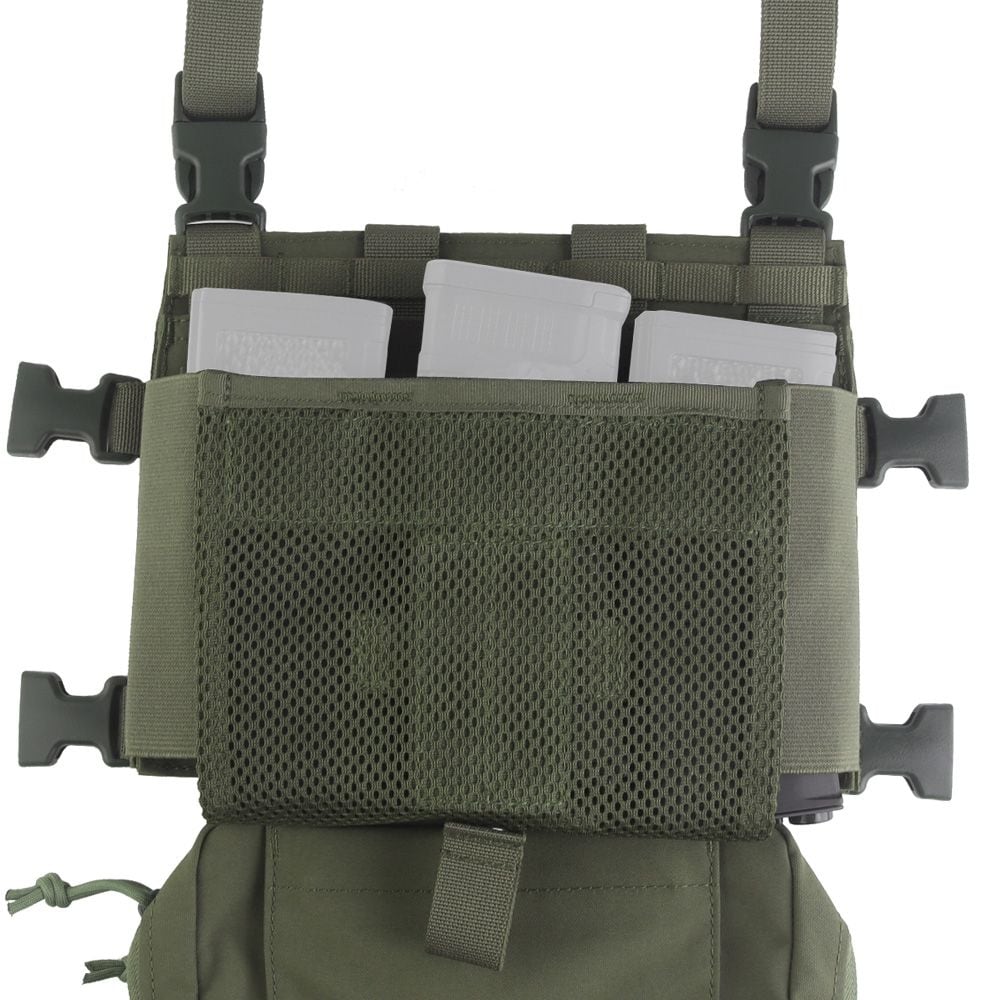 Gilet tactique VE-107 Chest Rig Wosport - Ranger Green