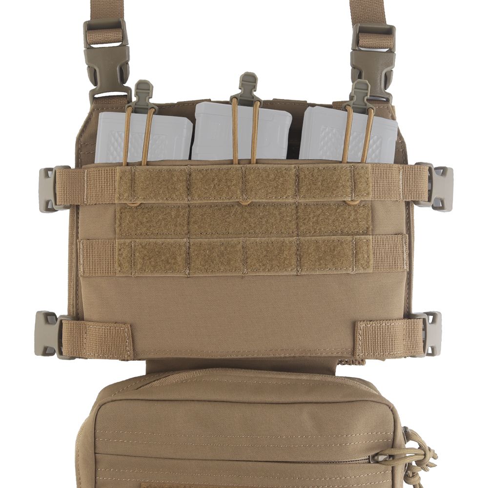 Gilet tactique VE-107 Chest Rig Wosport - Coyote Brown