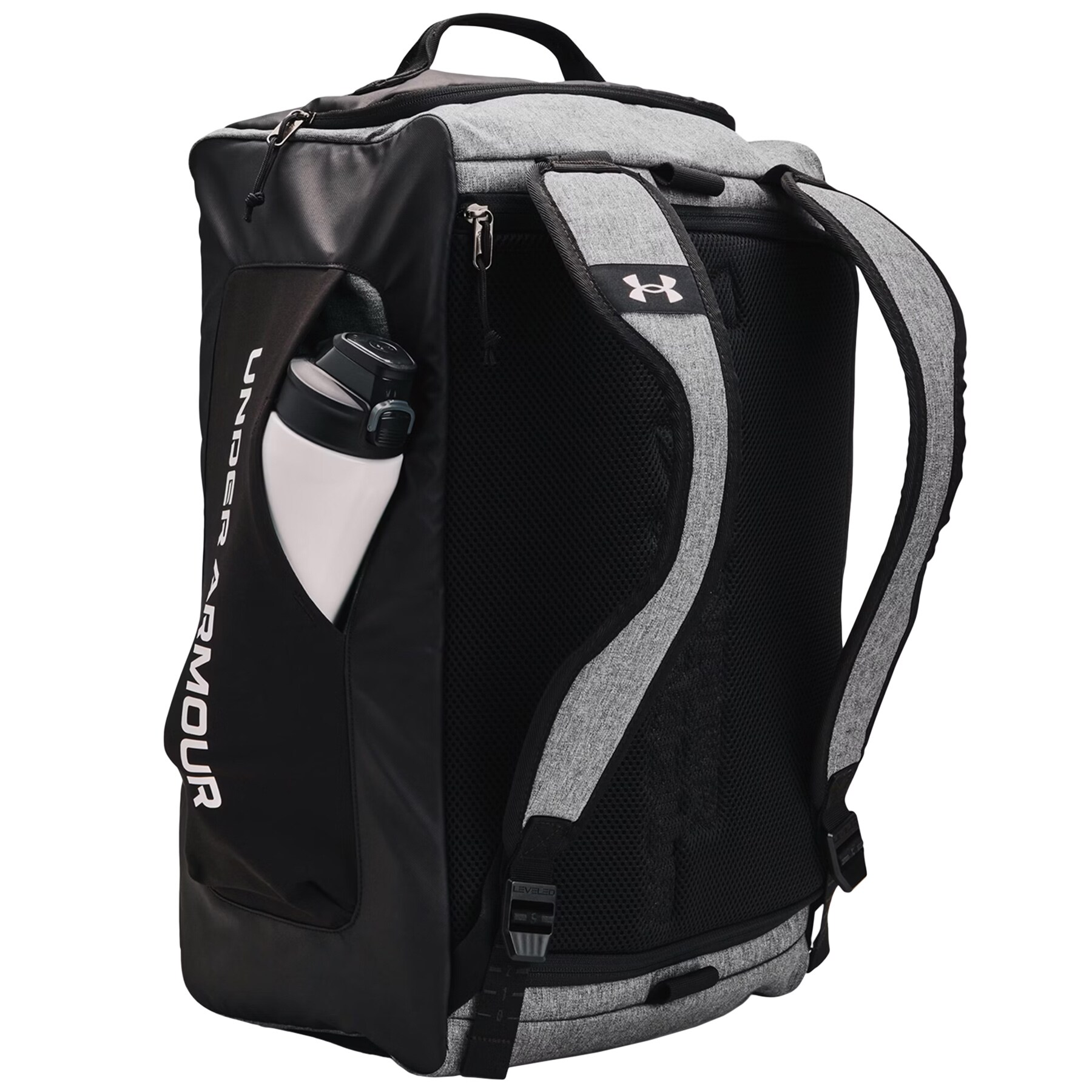 Sac Duo BP Duffle M 50 L Under Armour - Grey Heather / Black