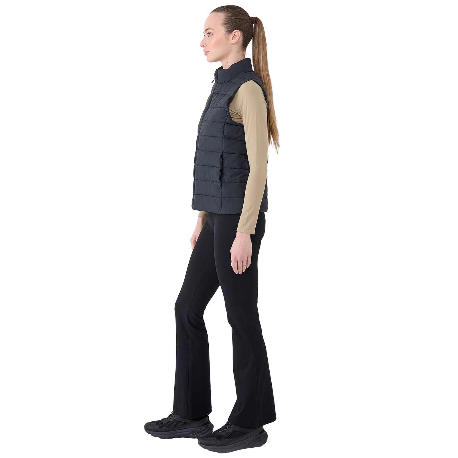 Sans manches pour femmes F181 4F - Black