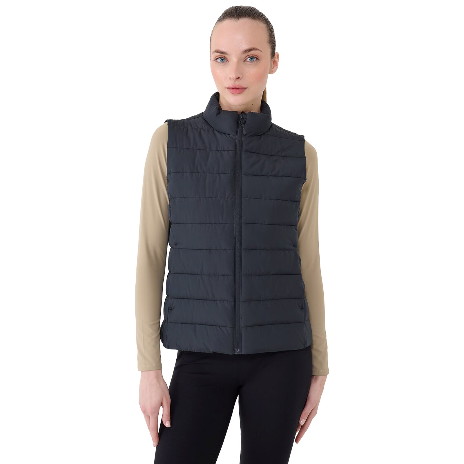 Sans manches pour femmes F181 4F - Black