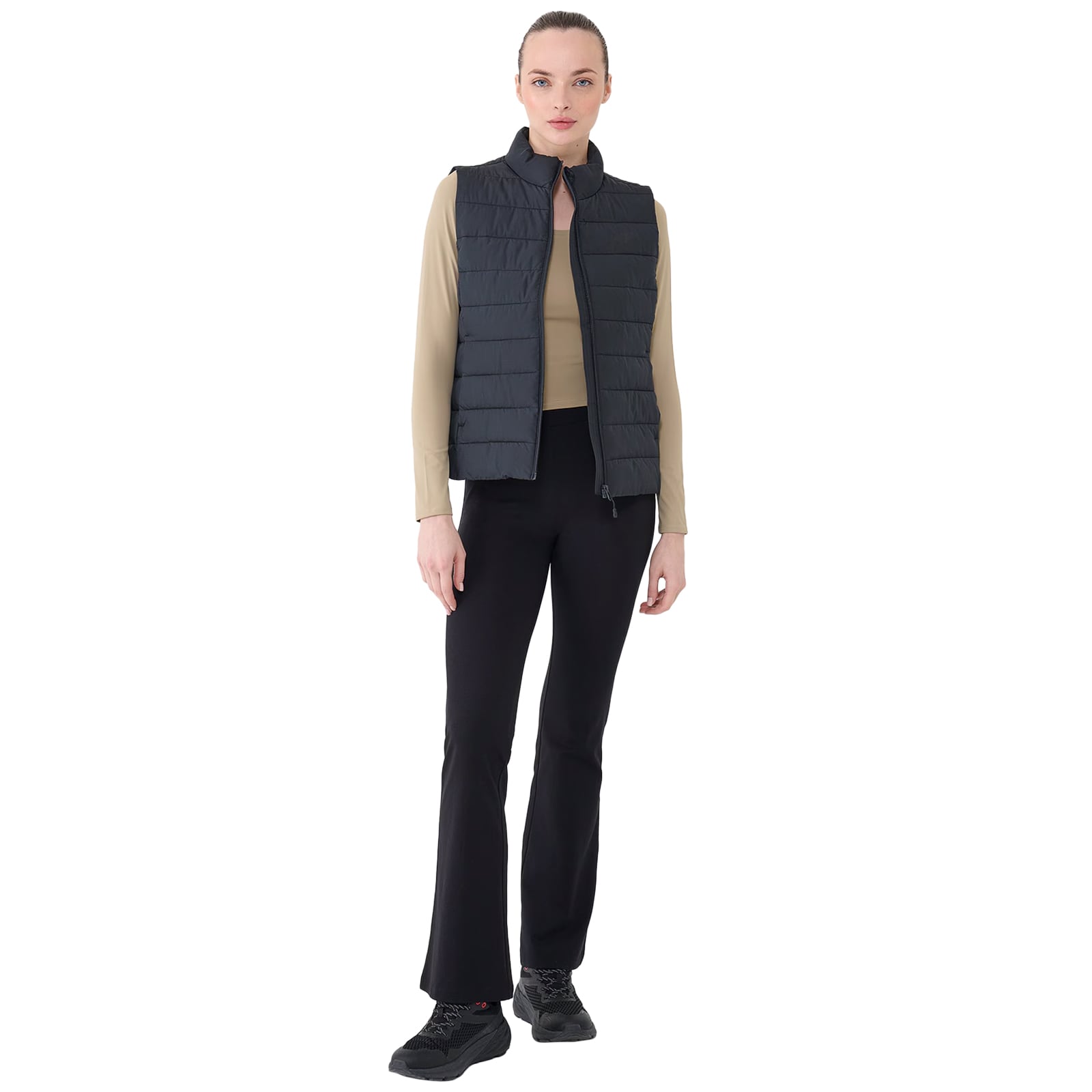 Sans manches pour femmes F181 4F - Black
