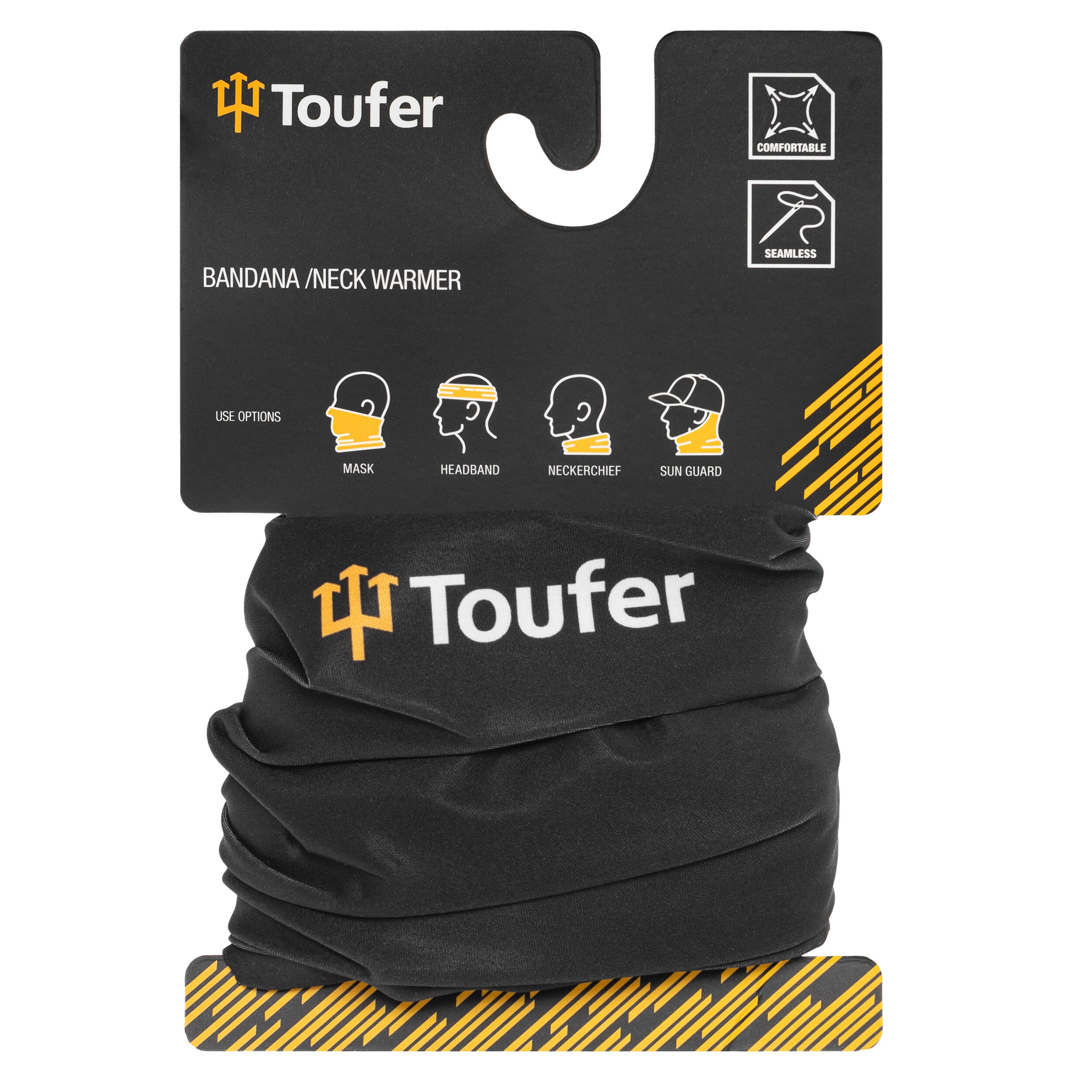 Écharpe de protection Toufer - Black