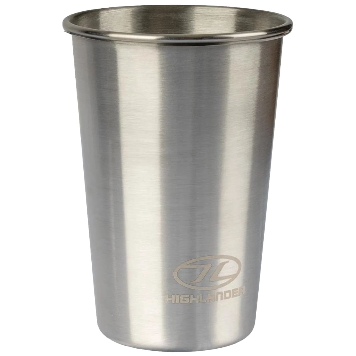 Mug en acier Outdoor Camp Cup 500 ml Highlander - Silver
