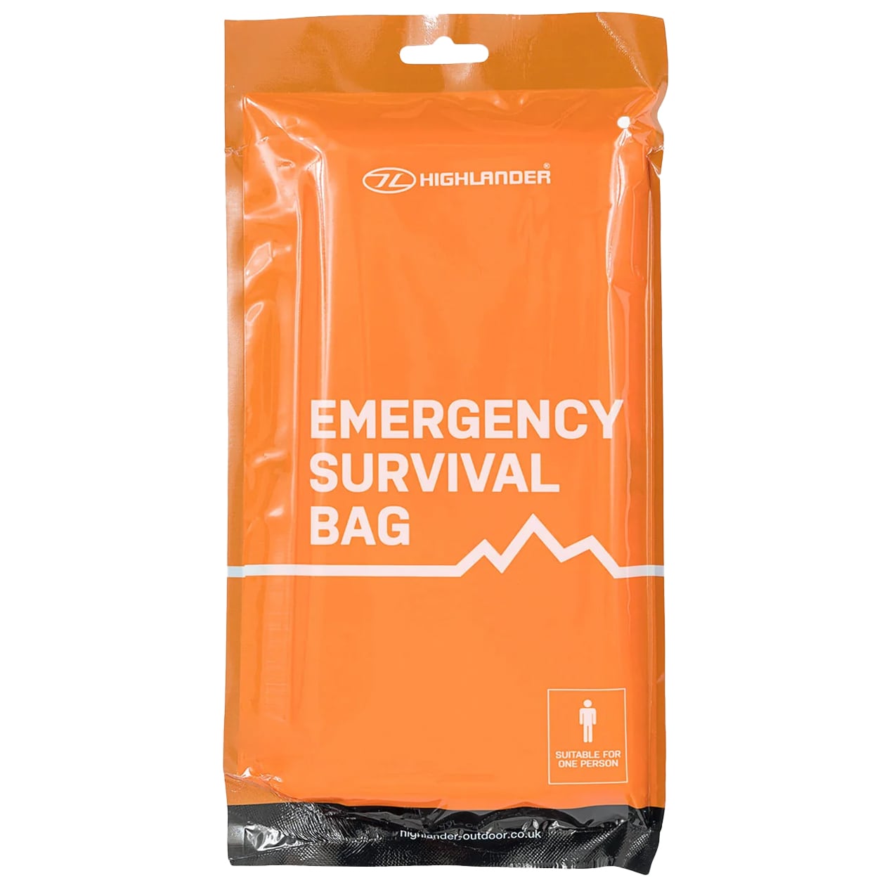 Sac de couchage thermique Emergency/Survival Bag Highlander - Orange