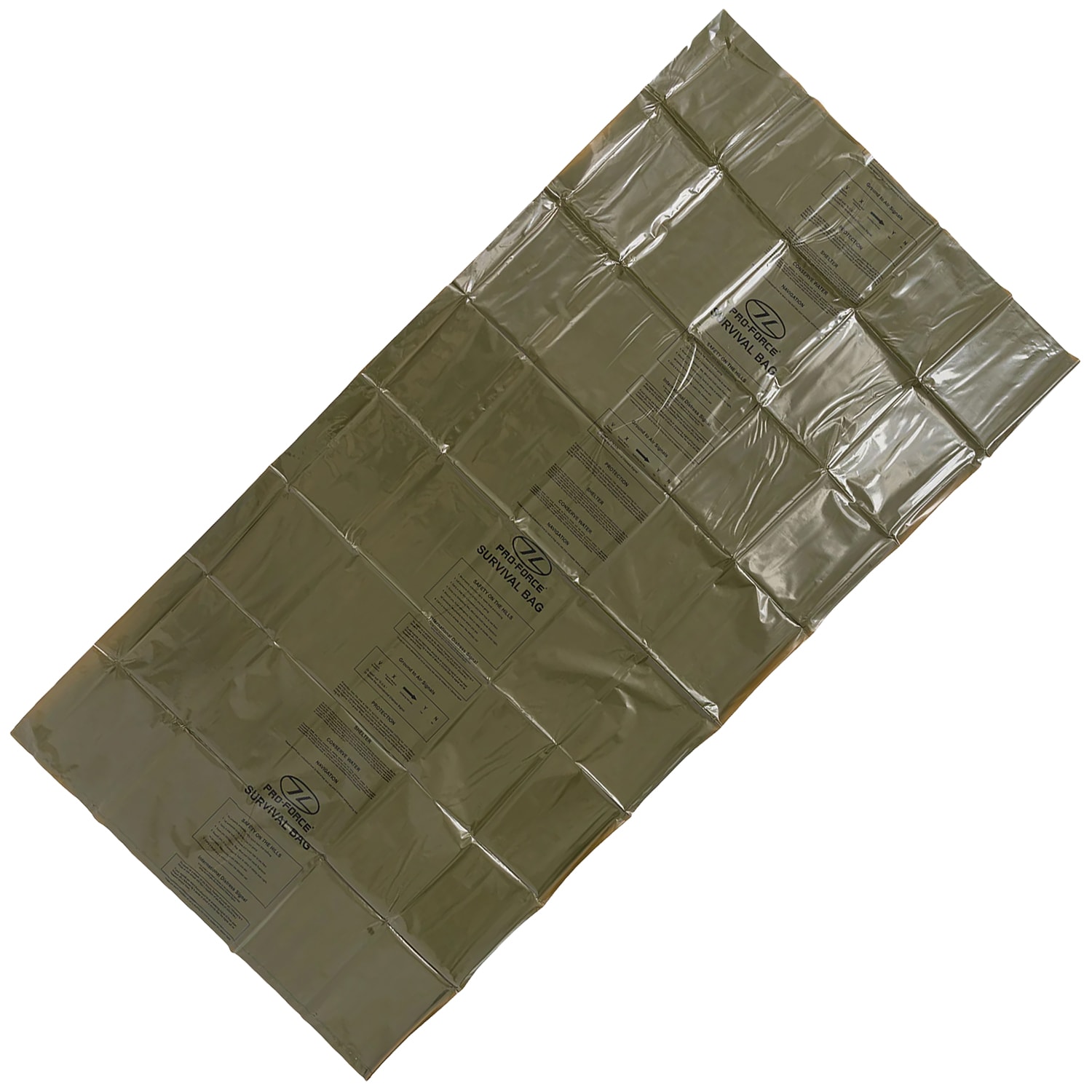 Sac de couchage thermique Emergency/Survival Bag Highlander - Olive