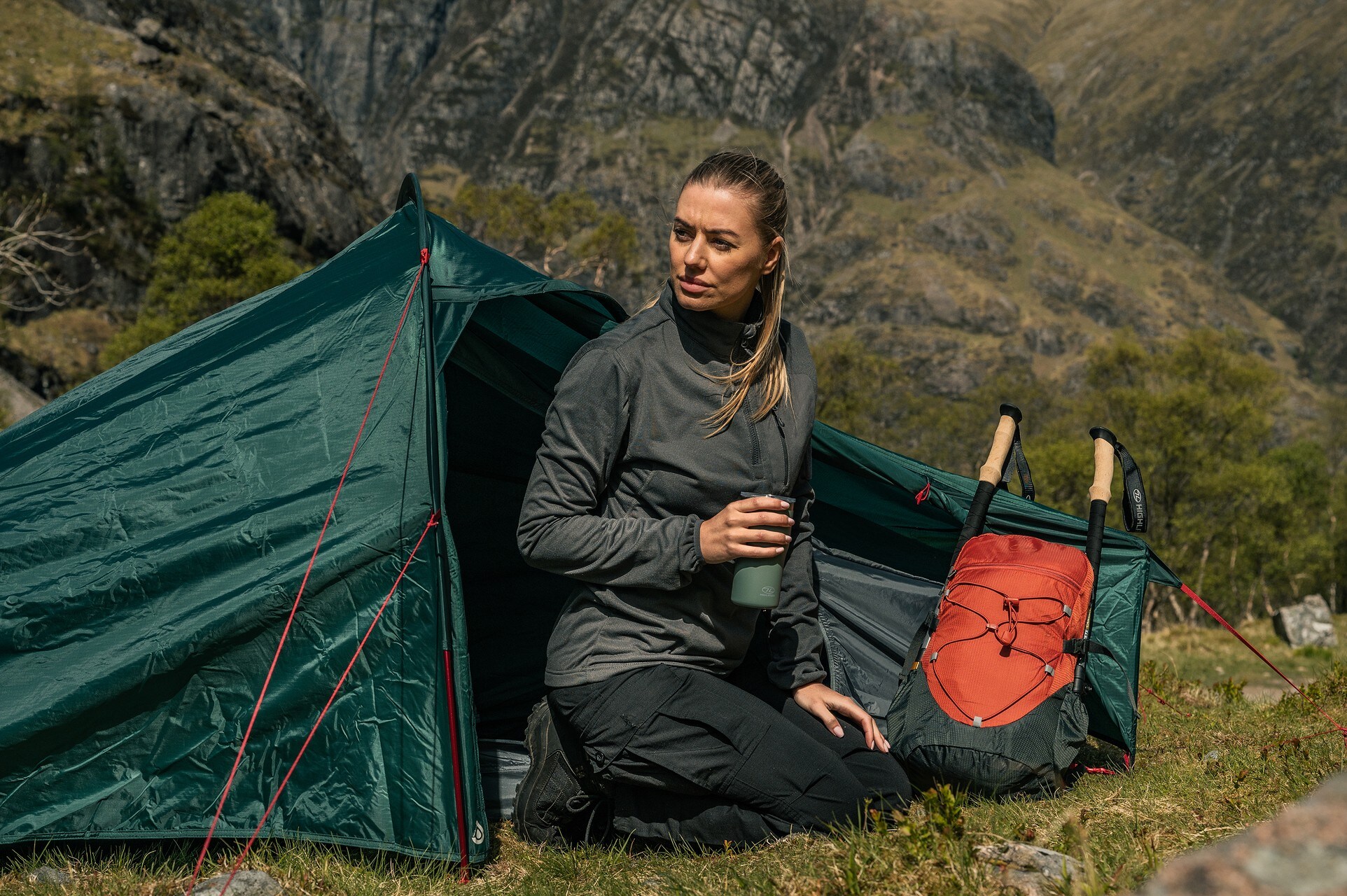 Sac à dos Outdoor Venture 20 L Highlander - Rust Grey