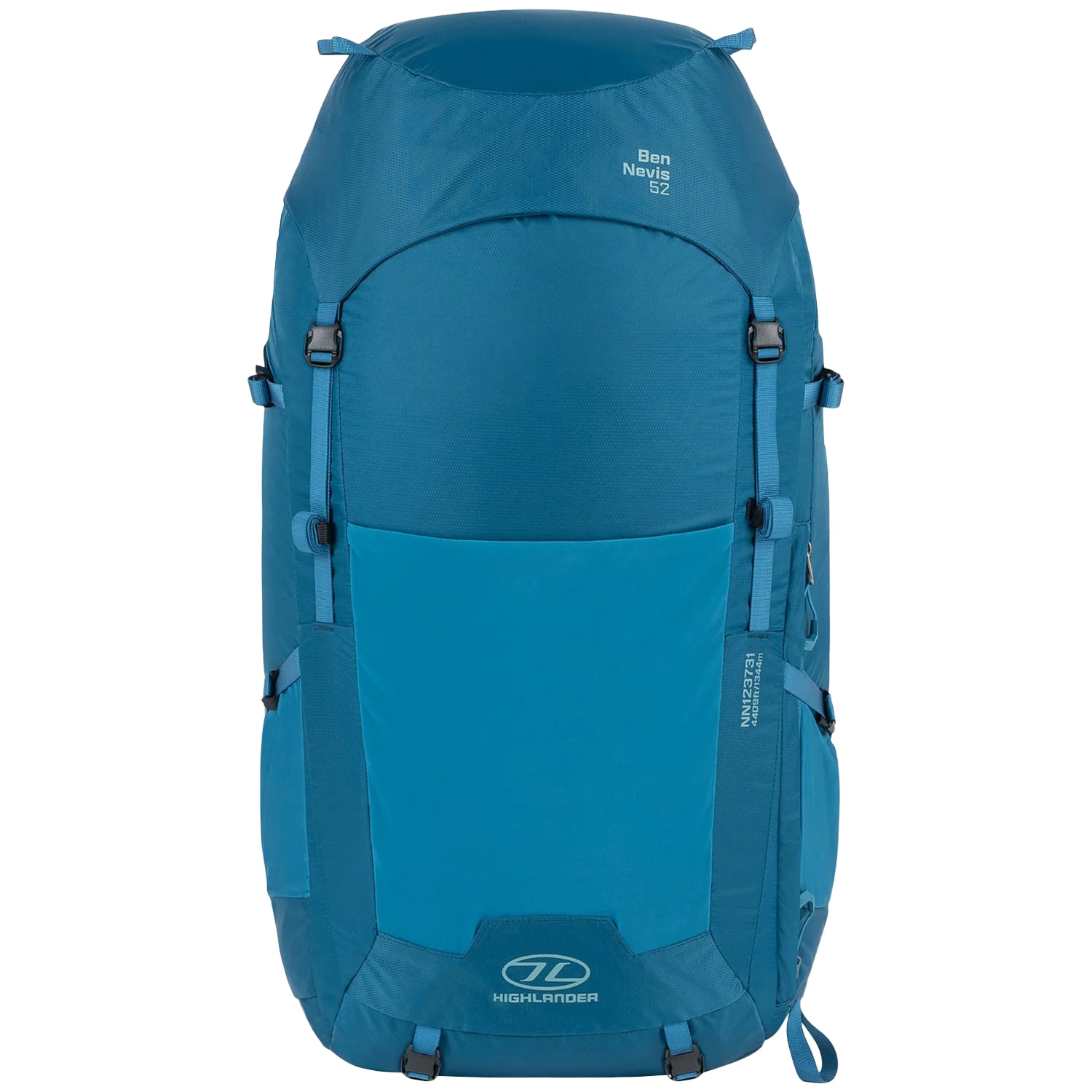 Sac à dos pour femmes Outdoor Ben Nevis 52 L Highlander - Petrol Blue