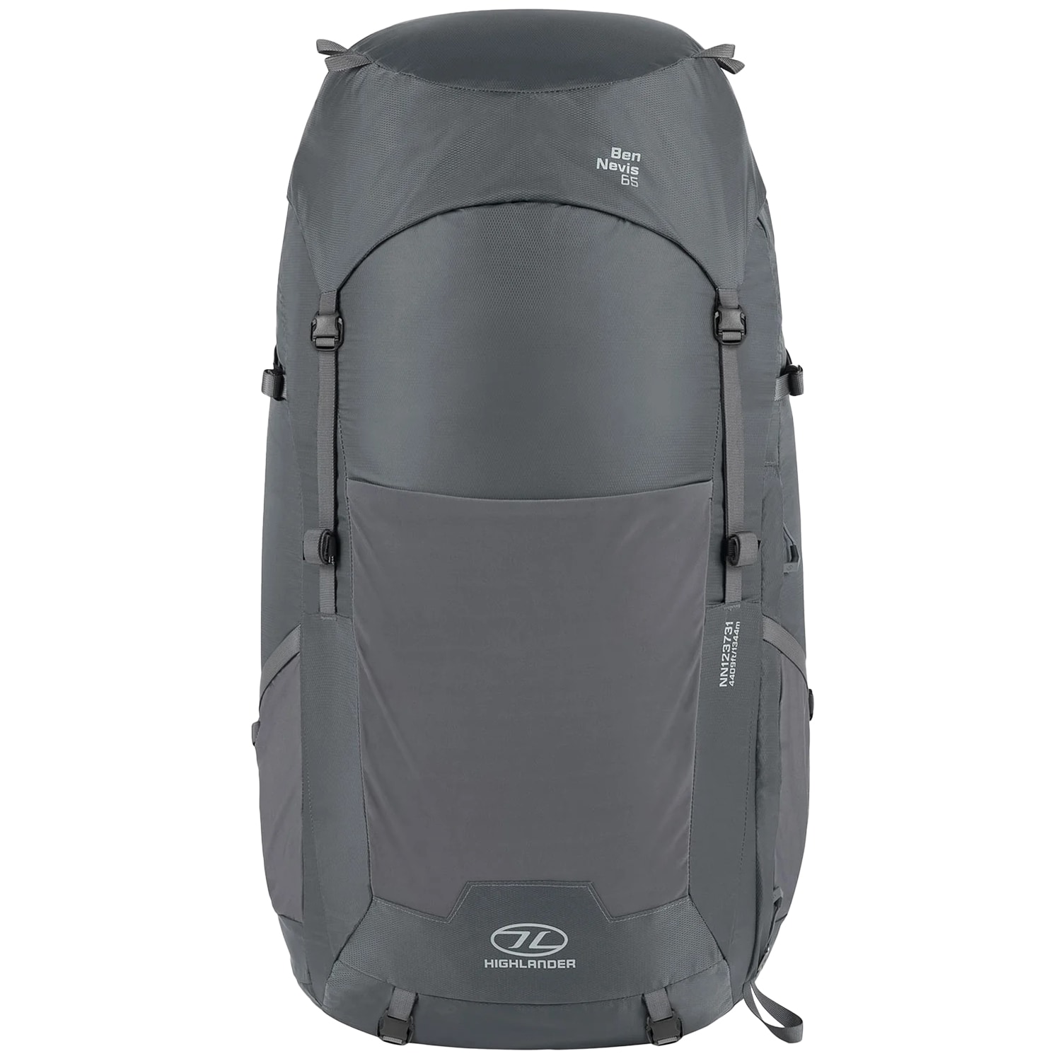 Sac à dos pour femmes Outdoor Ben Nevis 65 L Highlander - Grey