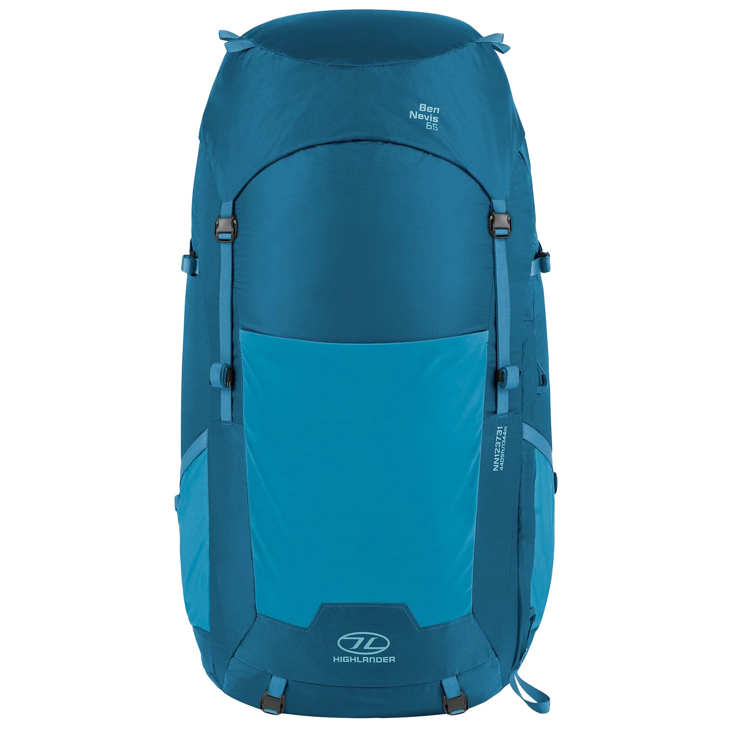 Sac à dos pour femmes Outdoor Ben Nevis 65 L Highlander - Petrol Blue