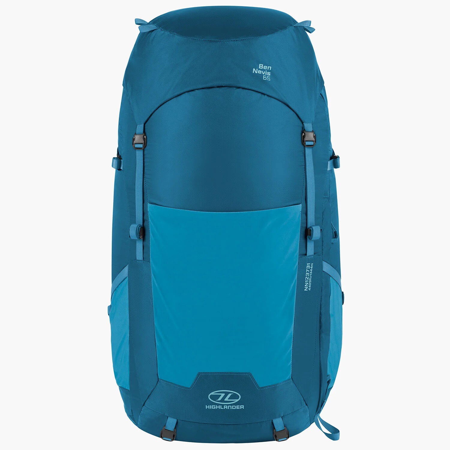 Sac à dos Outdoor Ben Nevis 65 L Highlander - Petrol Blue