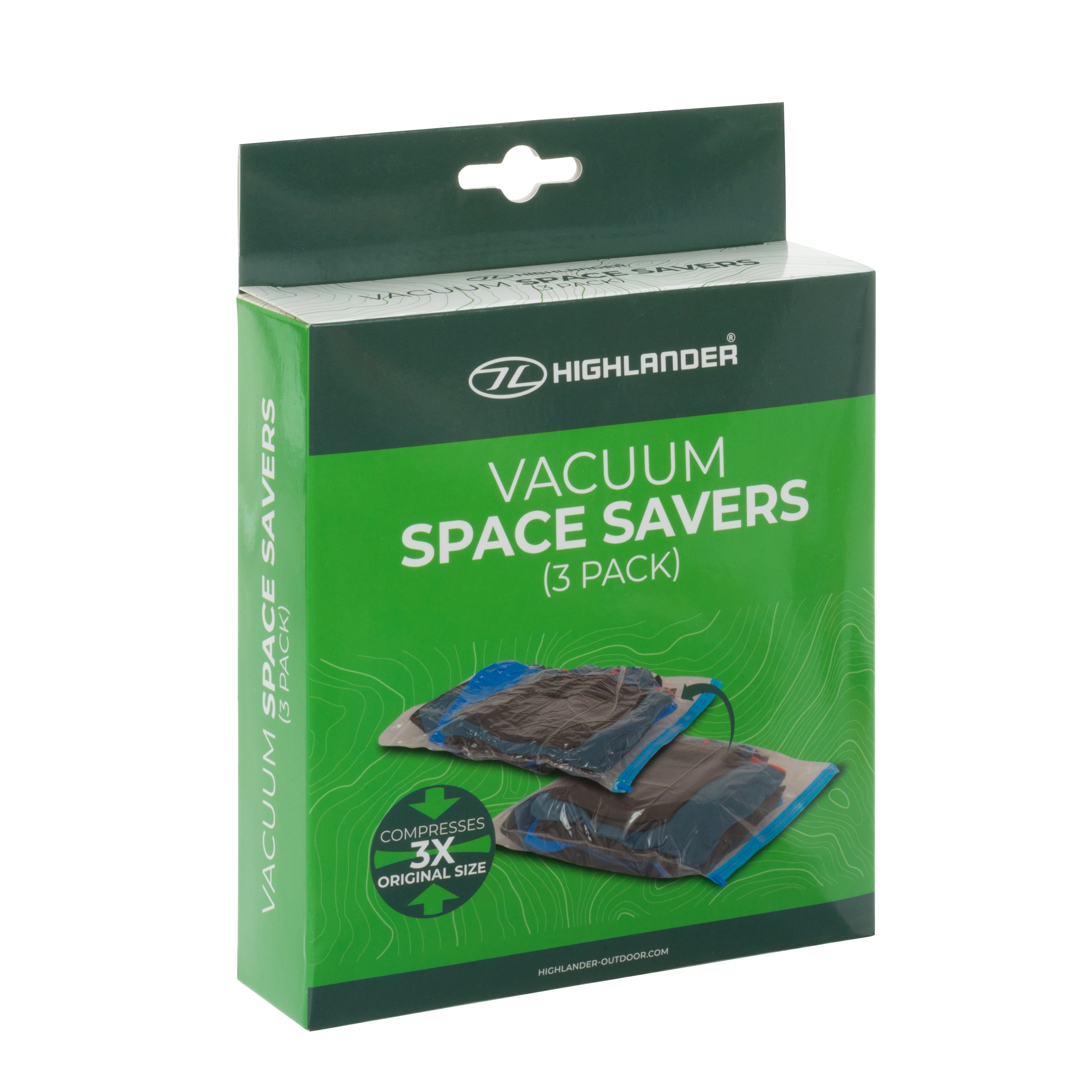 Sacs de compression Outdoor Vacuum Space Savers 3-pak Highlander