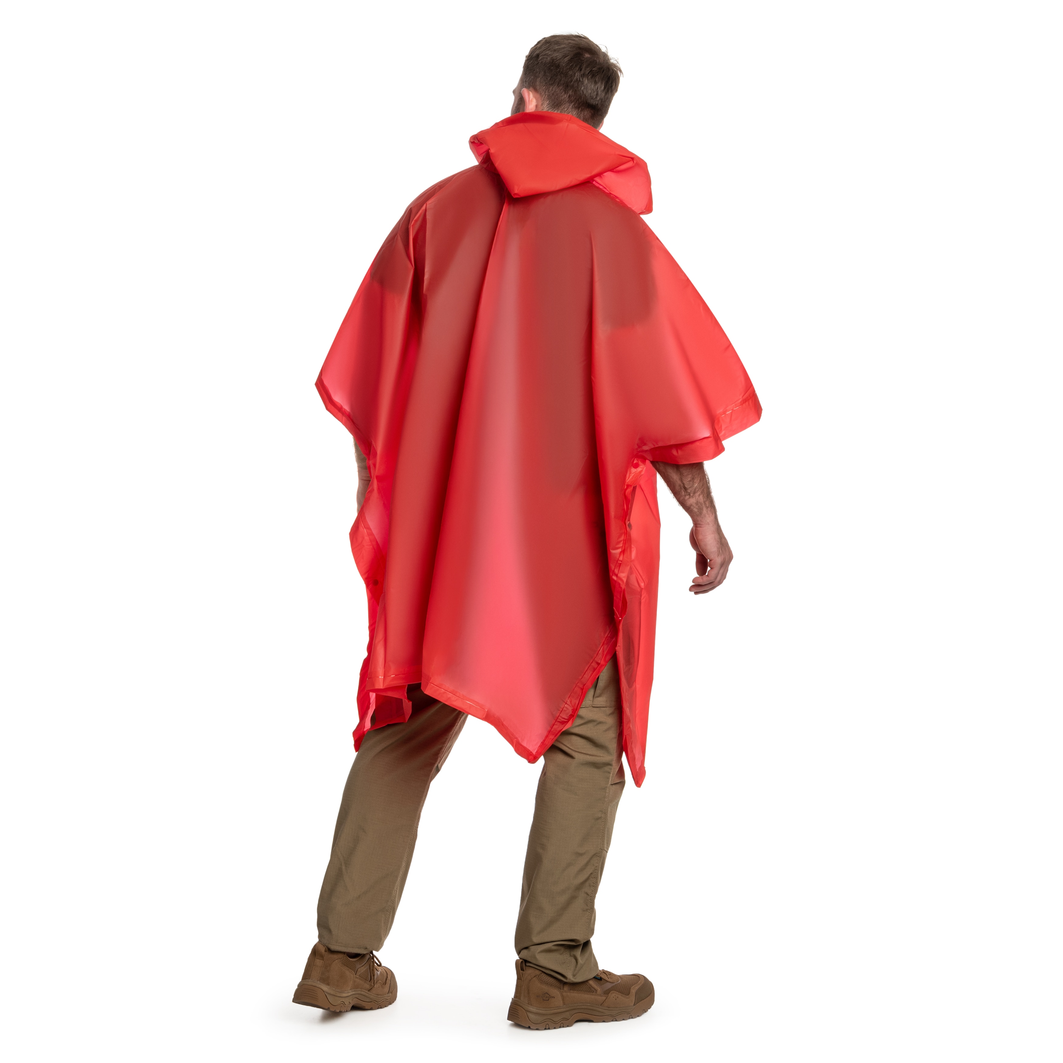 Poncho Outdoor PEVA Highlander - Red
