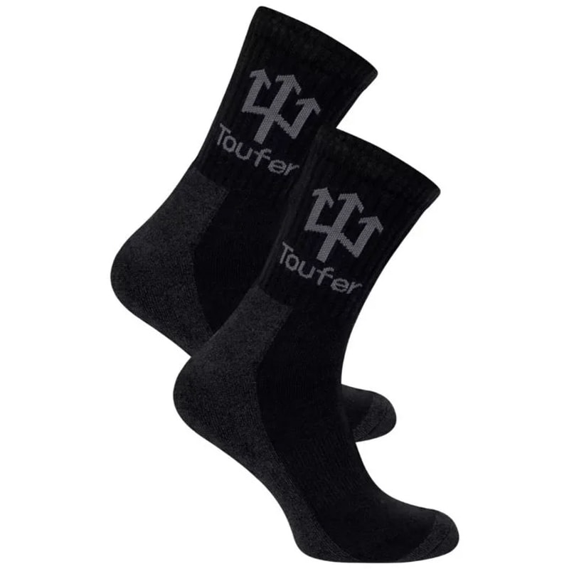 Chaussettes Toufer - Black/Grey