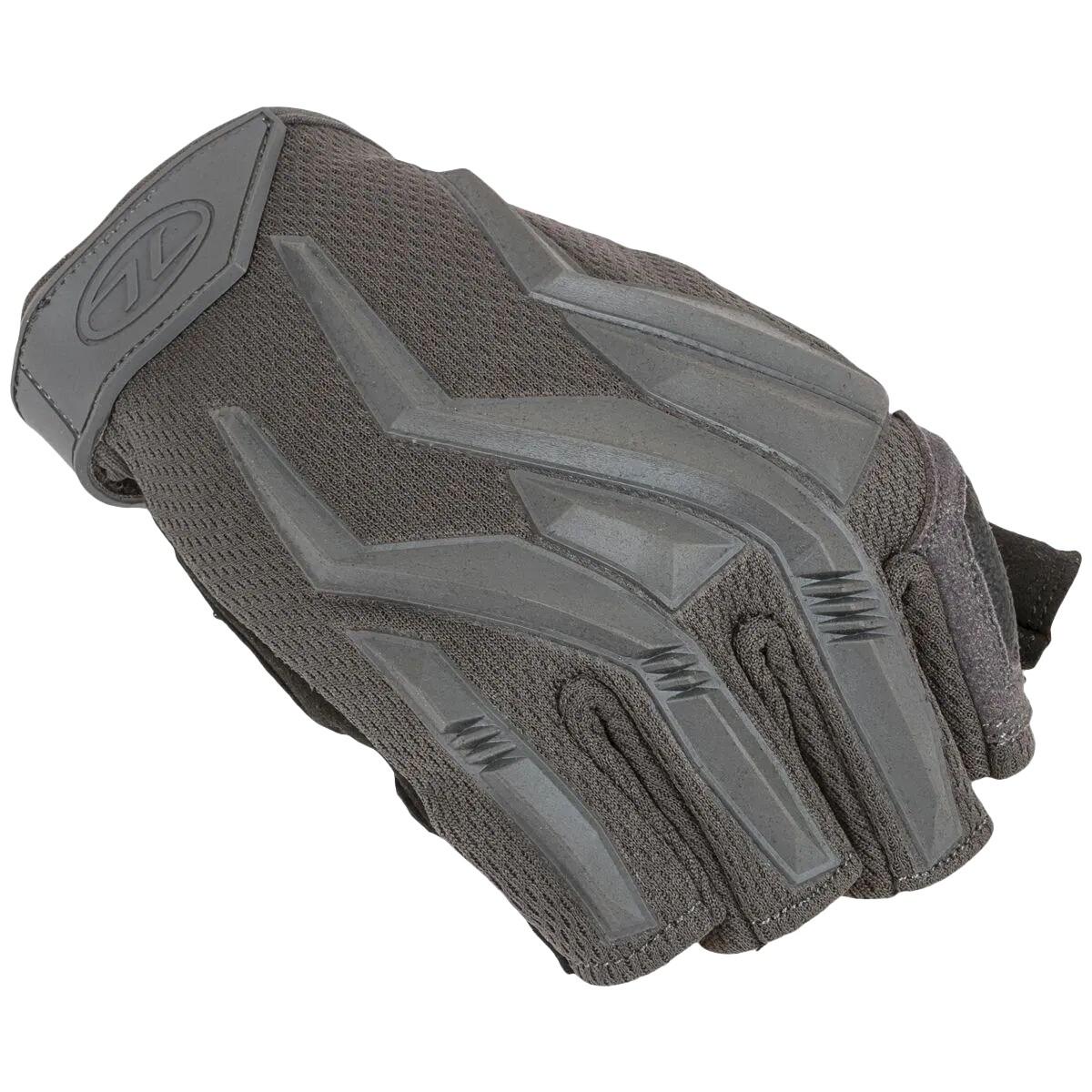 Gants tactiques Forces Raptor Gloves Half Finger Highlander - Grey
