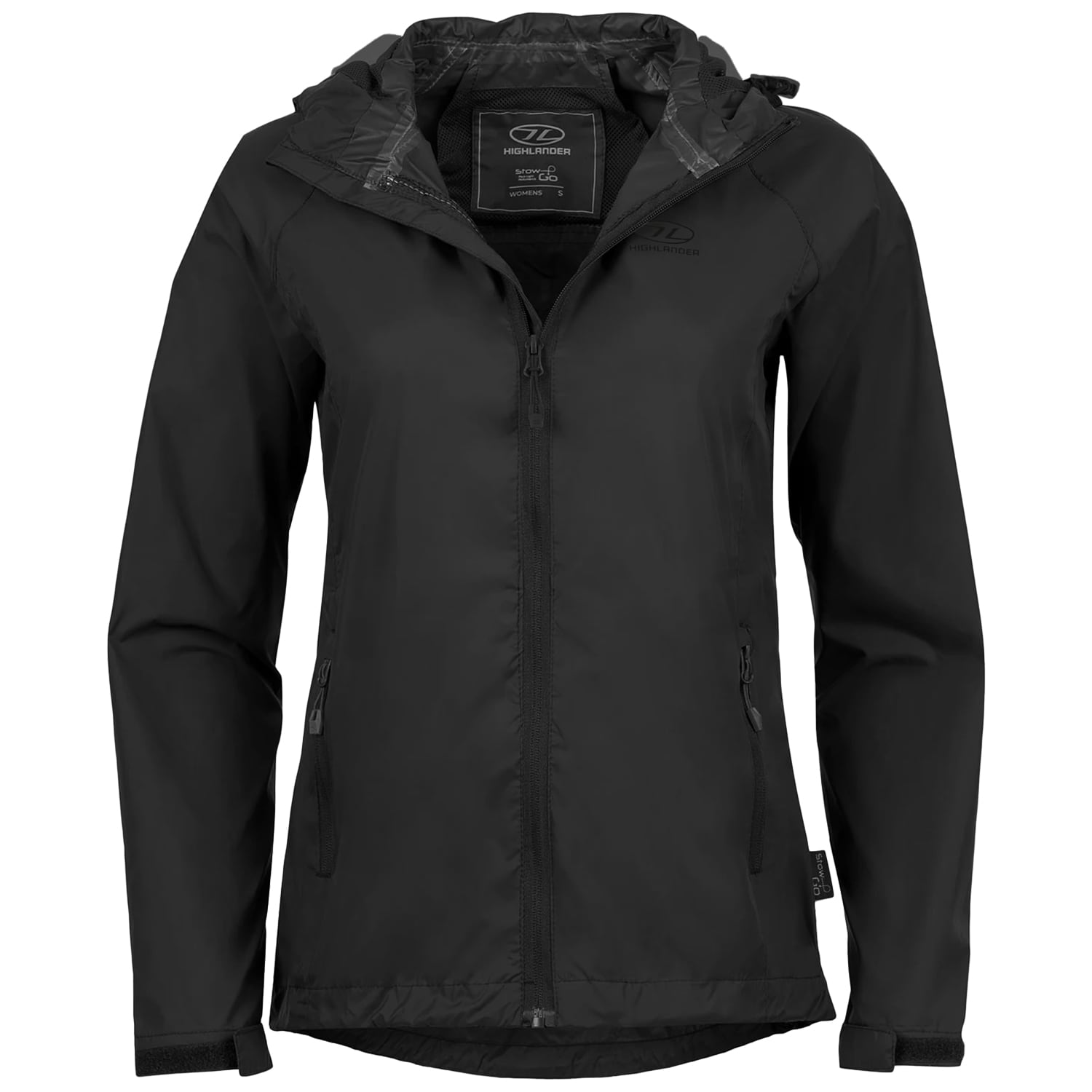 Veste pour femmes Outdoor Stow & Go Pack Away Highlander - Black