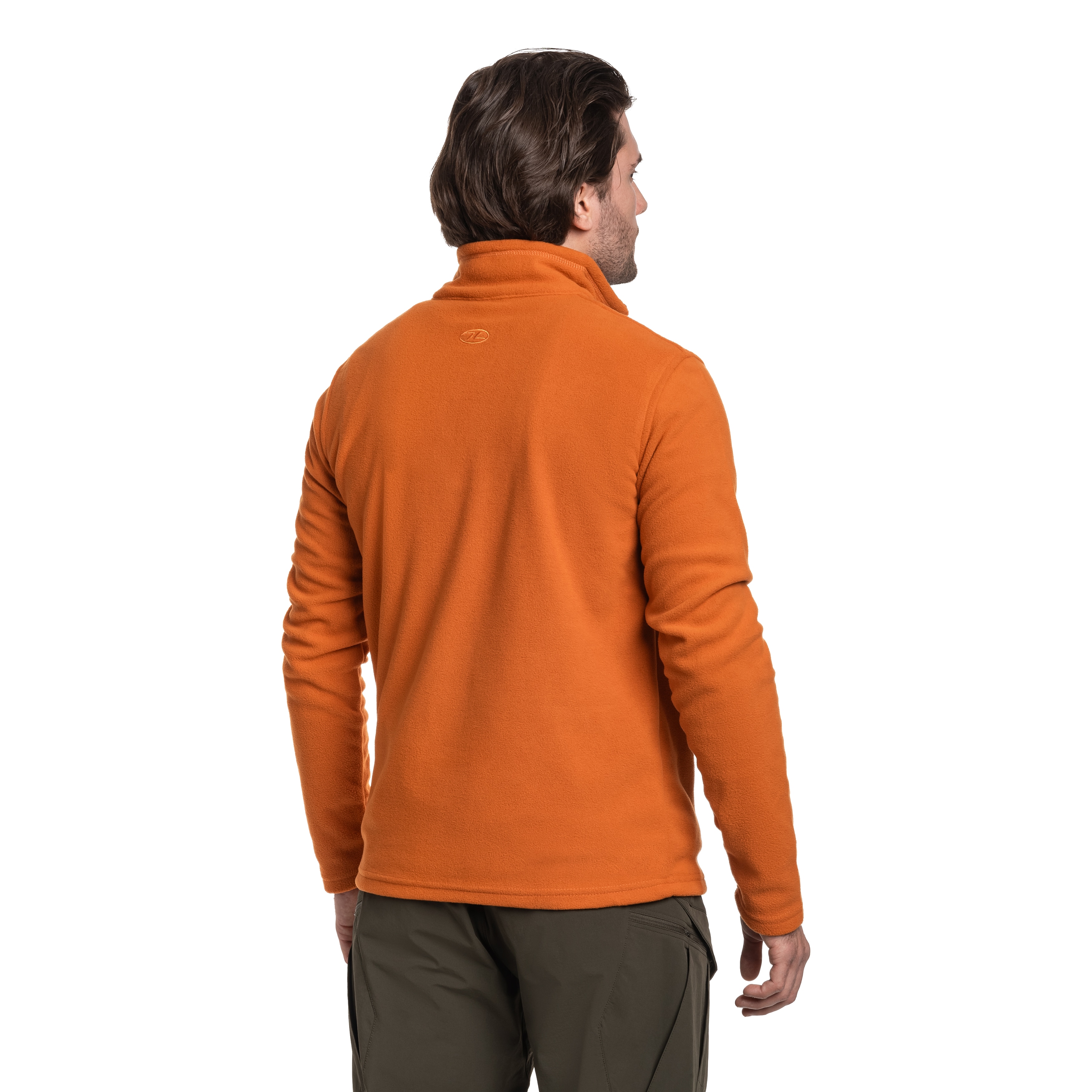 Polaire Outdoor Ember Fleece Top Highlander - Pumpkin Orange
