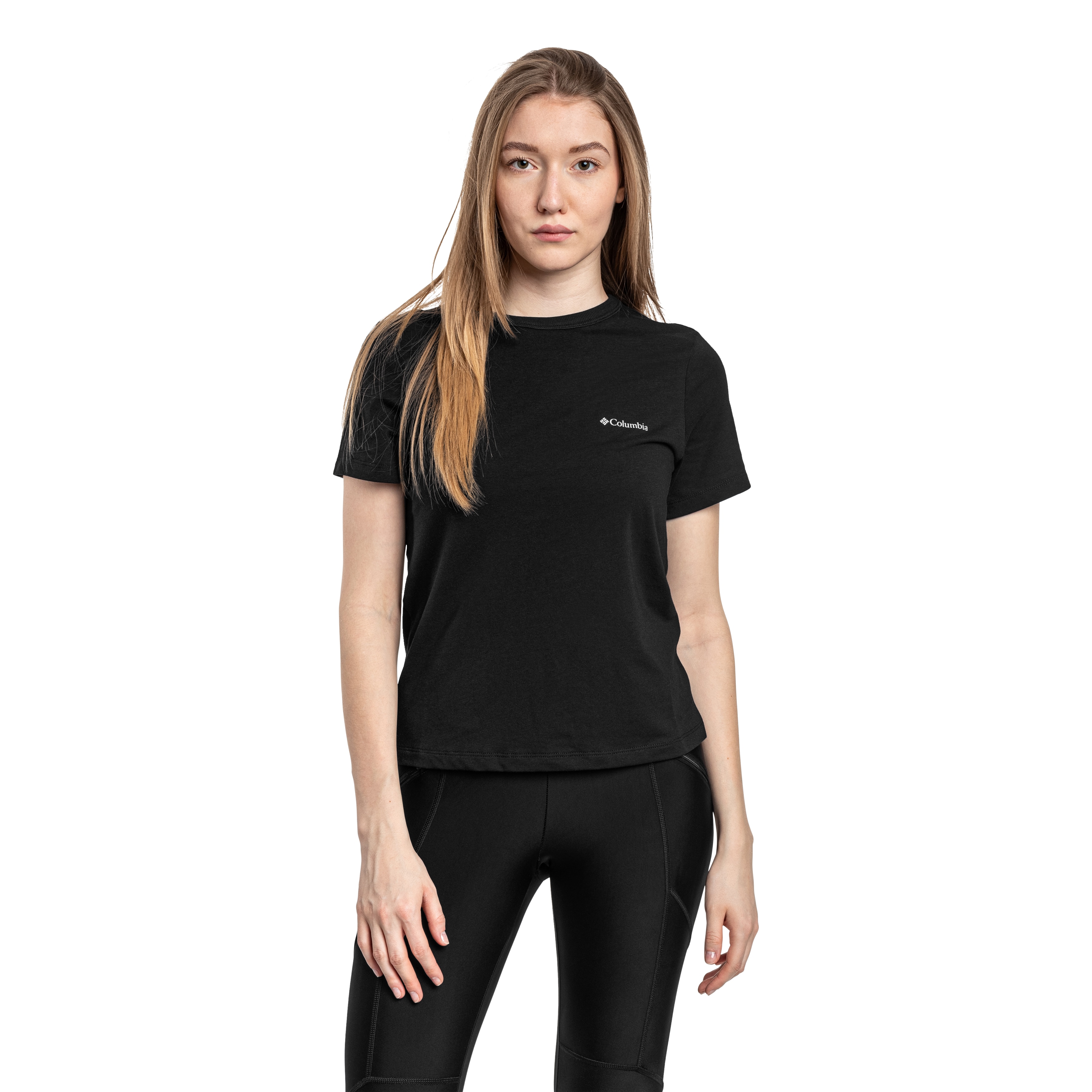 T-shirt pour femmes Sun Trek Short Sleeve II Columbia - Black
