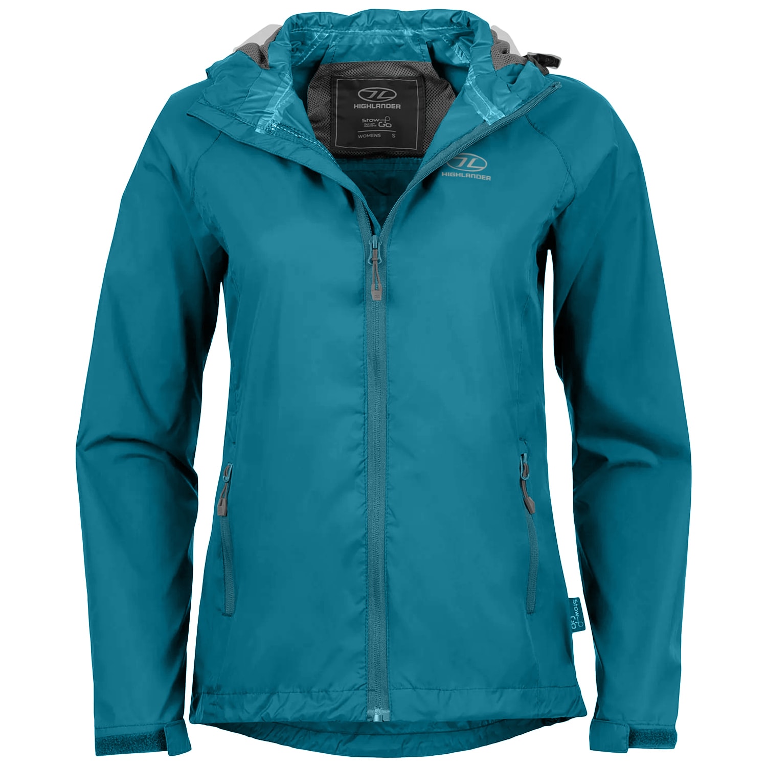 Veste pour femmes Outdoor Stow & Go Pack Away Highlander - Petrol Blue