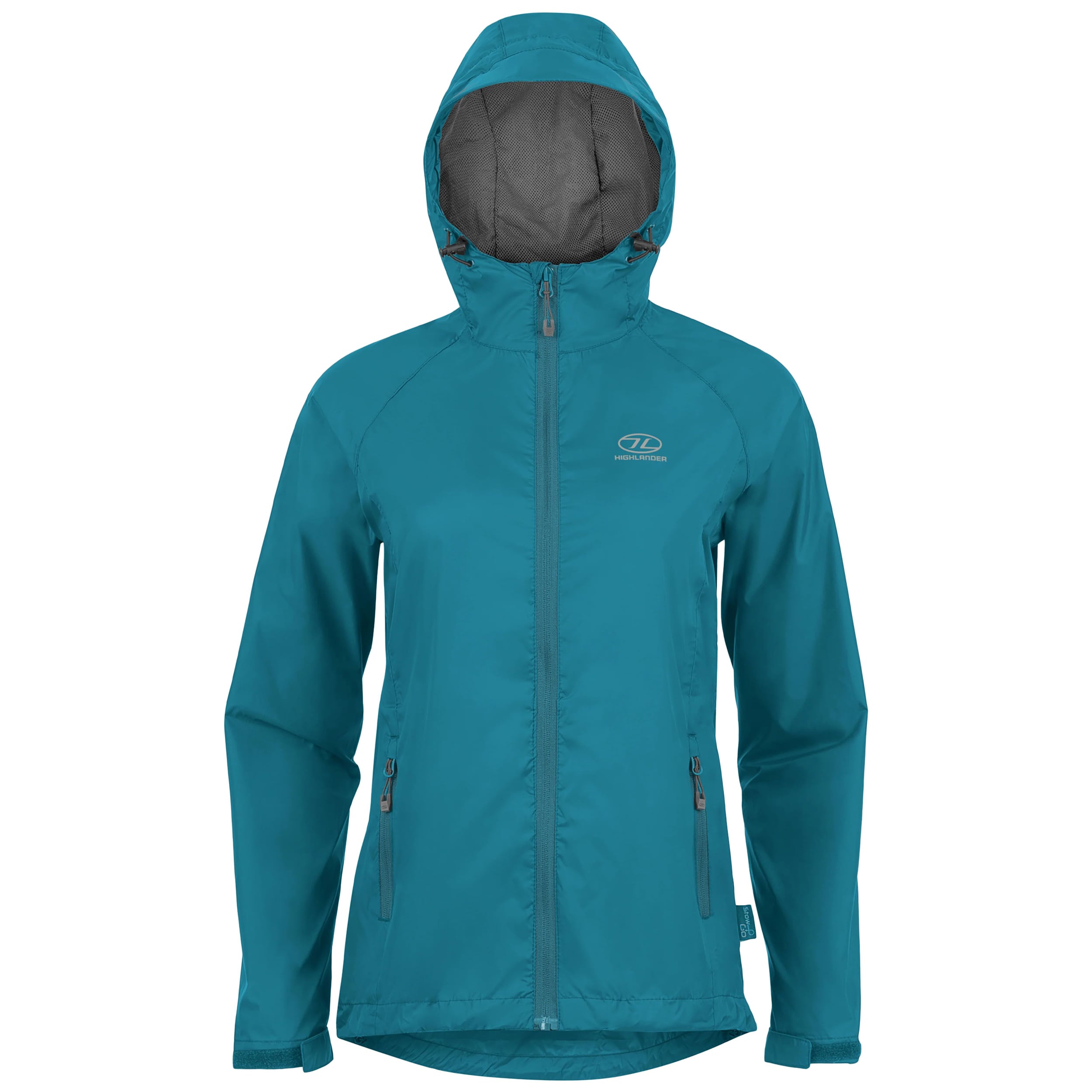 Veste pour femmes Outdoor Stow & Go Pack Away Highlander - Petrol Blue