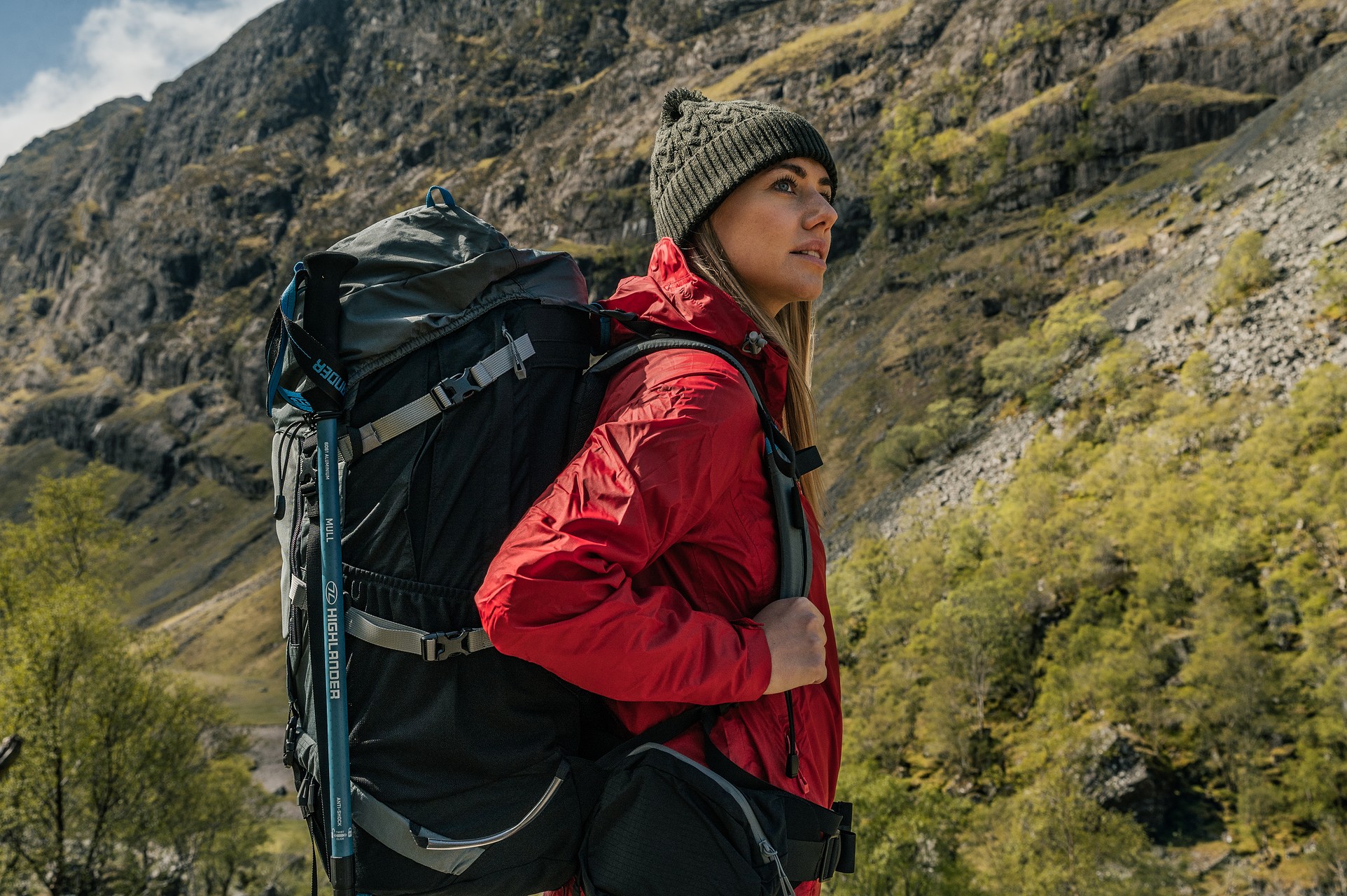 Veste pour femmes Outdoor Stow & Go Pack Away Highlander - Red