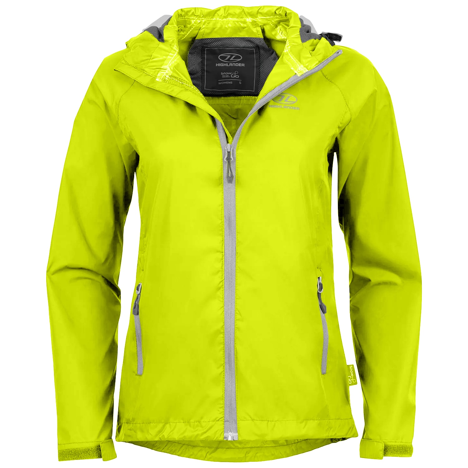 Veste femme Outdoor Stow & Go Pack Away Highlander - Yellow