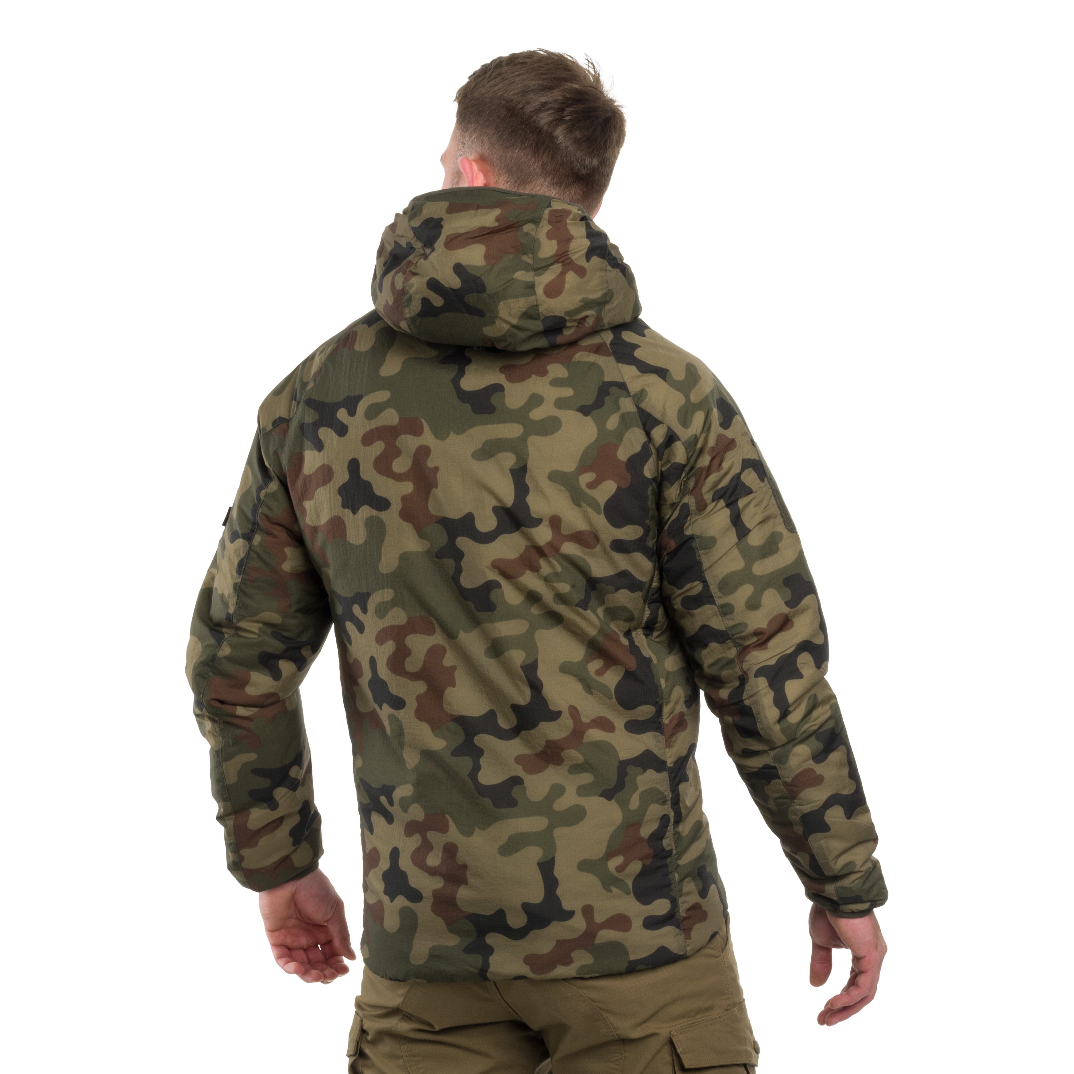 Veste Wolfhound Hoodie Helikon-Tex - wz.93 Pantera PL Woodland