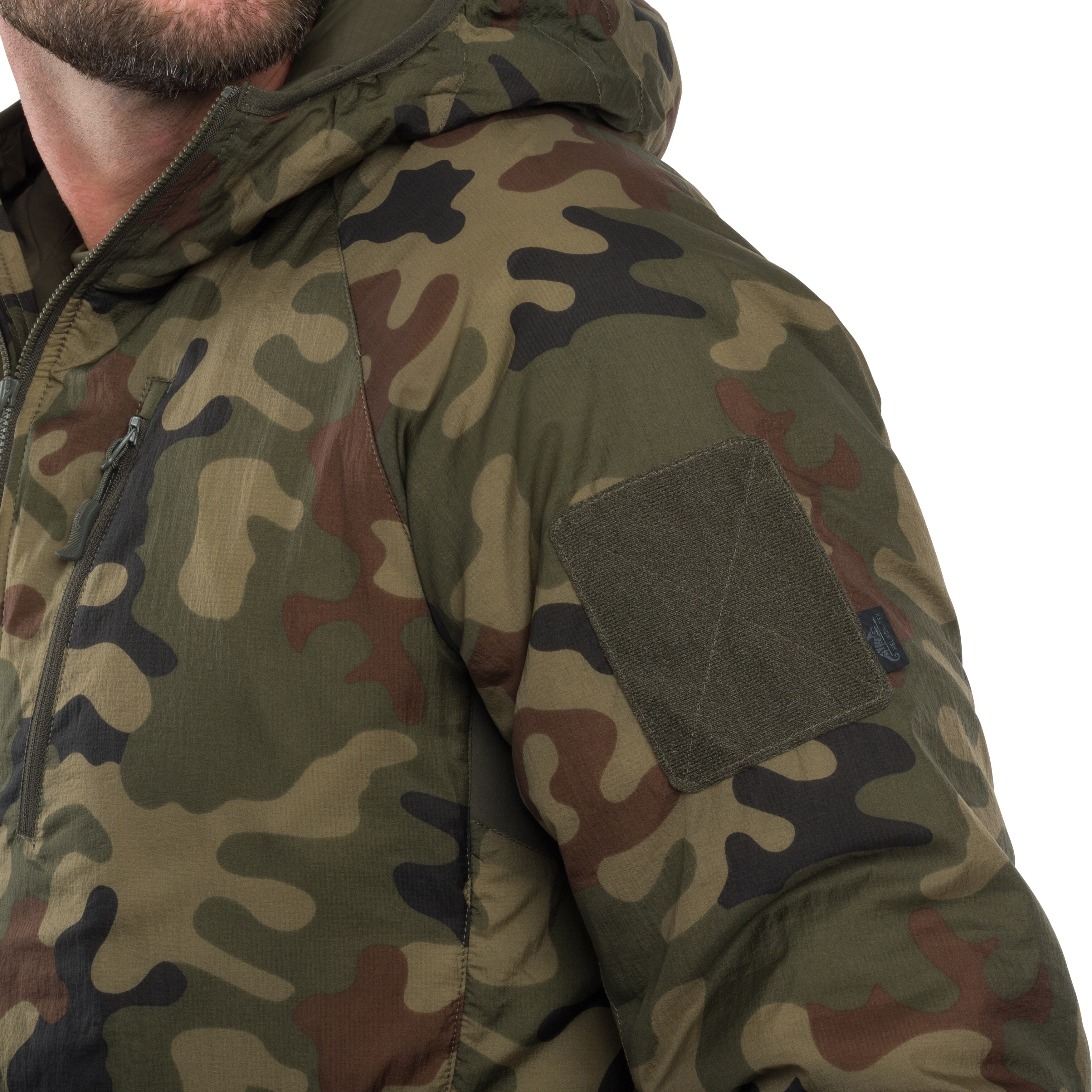Veste Wolfhound Hoodie Helikon-Tex - wz.93 Pantera PL Woodland