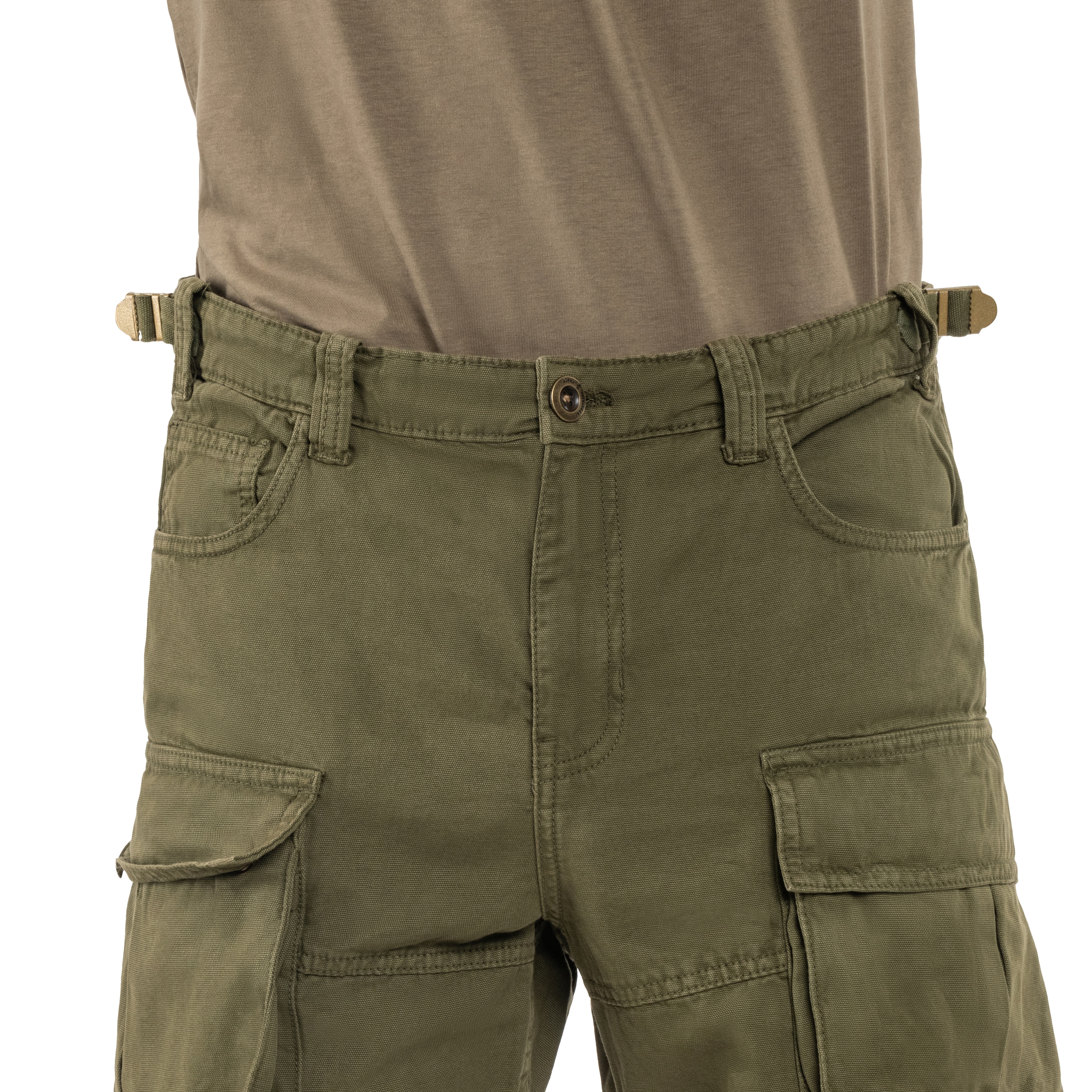 Short Canvas Cargo Alpha Industries - Dark Olive