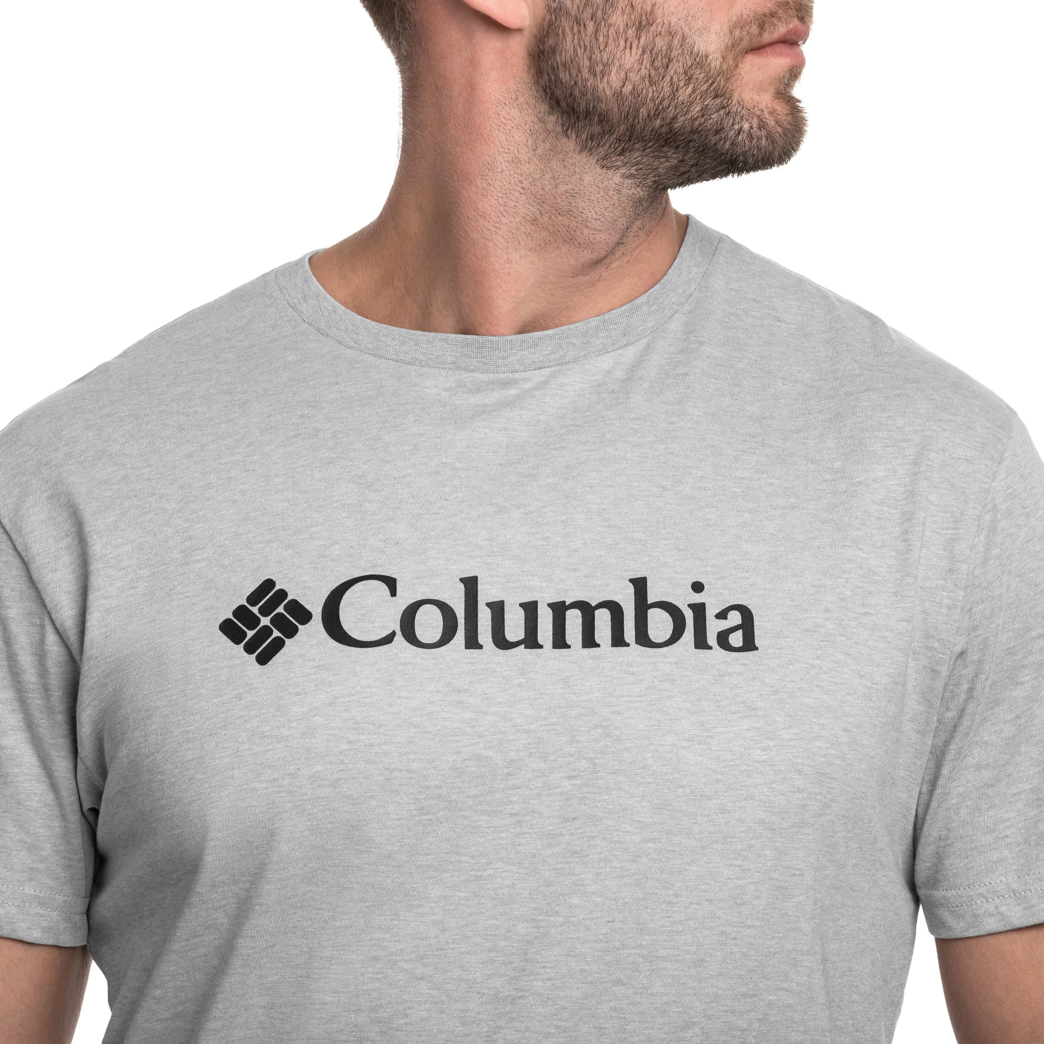 T-Shirt CSC Basic Logo Columbia - Grey