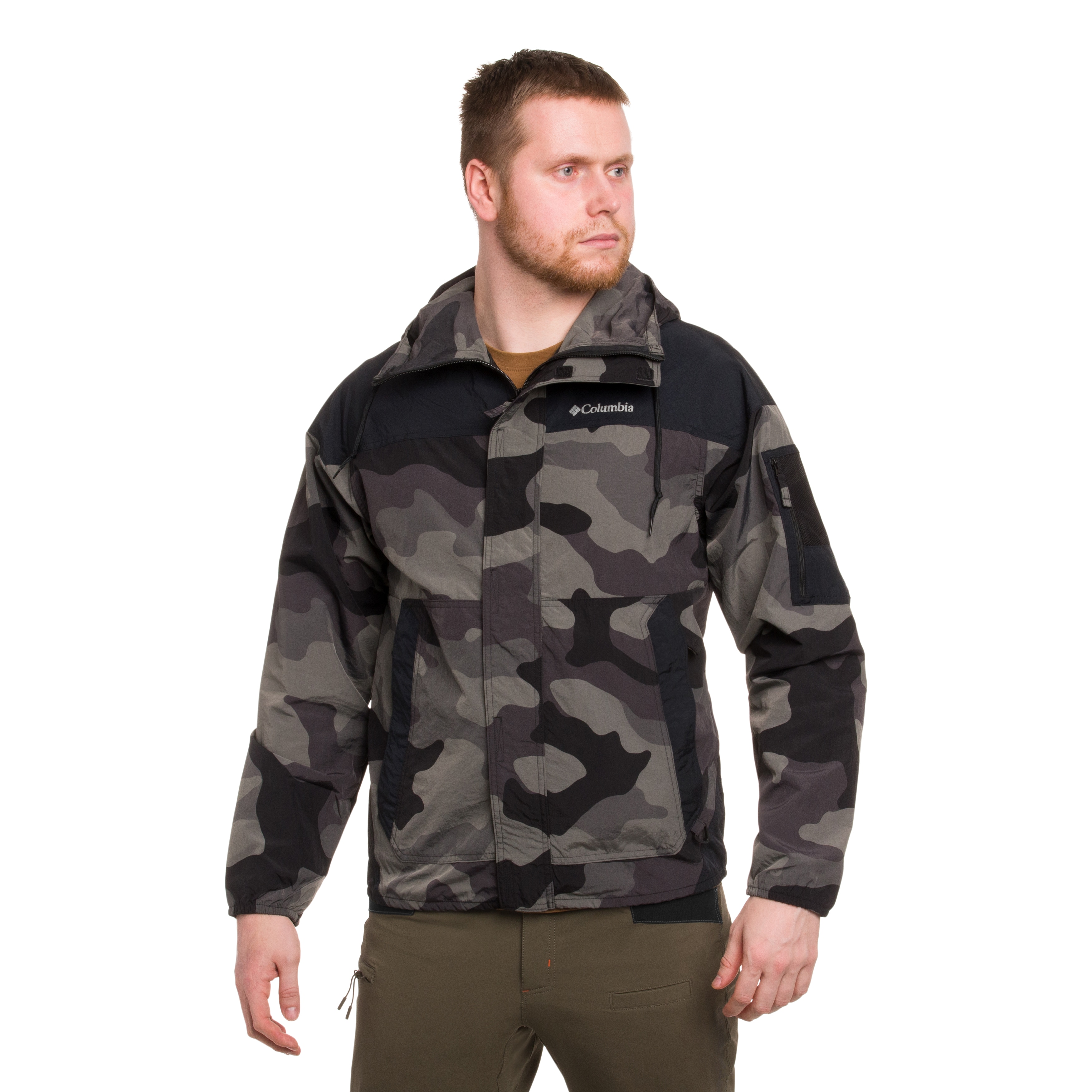 Veste Challenger II Printed Windbreaker Columbia - Black Mod Camo/Black
