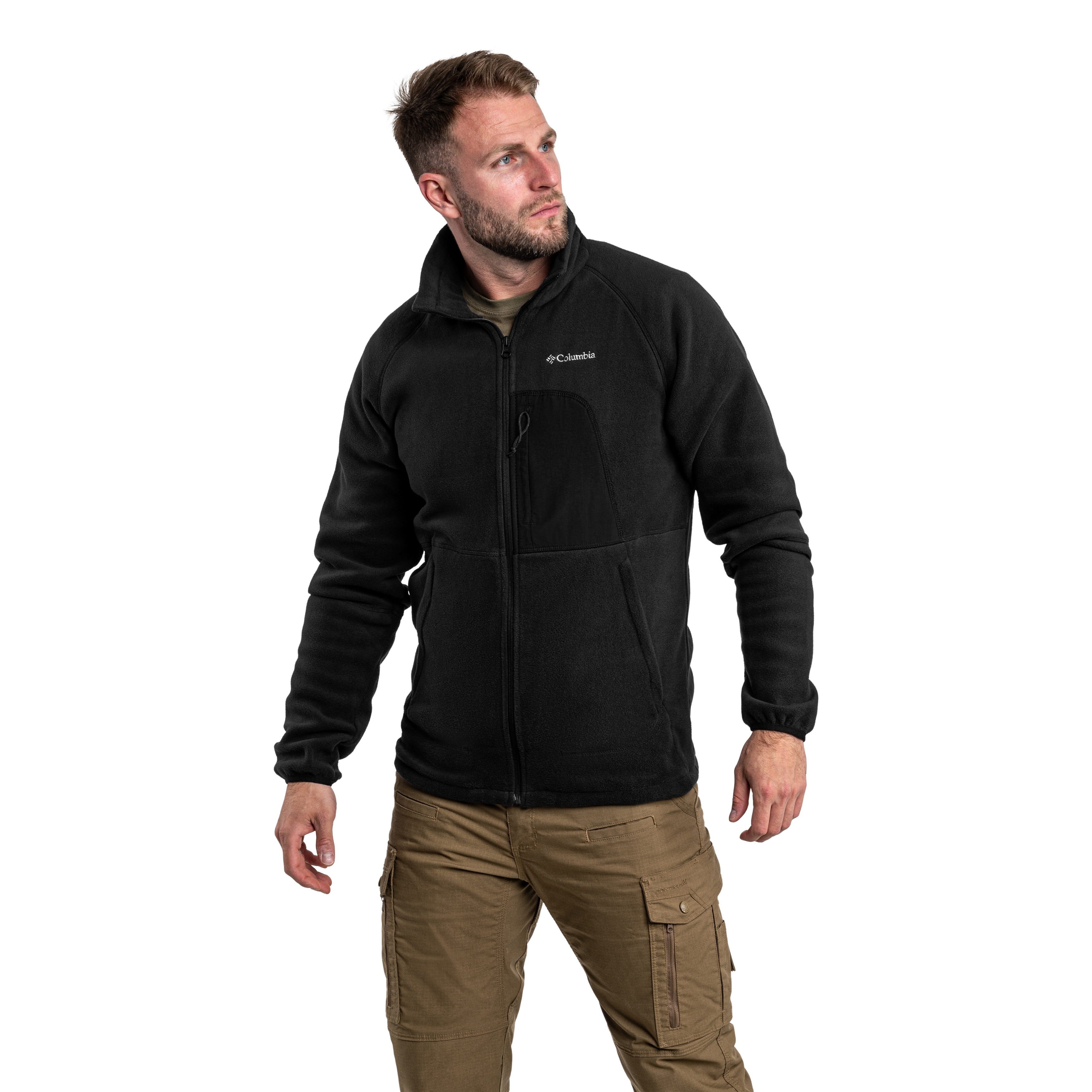 Polaire Rapid Expedition II Full Zip Fleece Columbia - Black