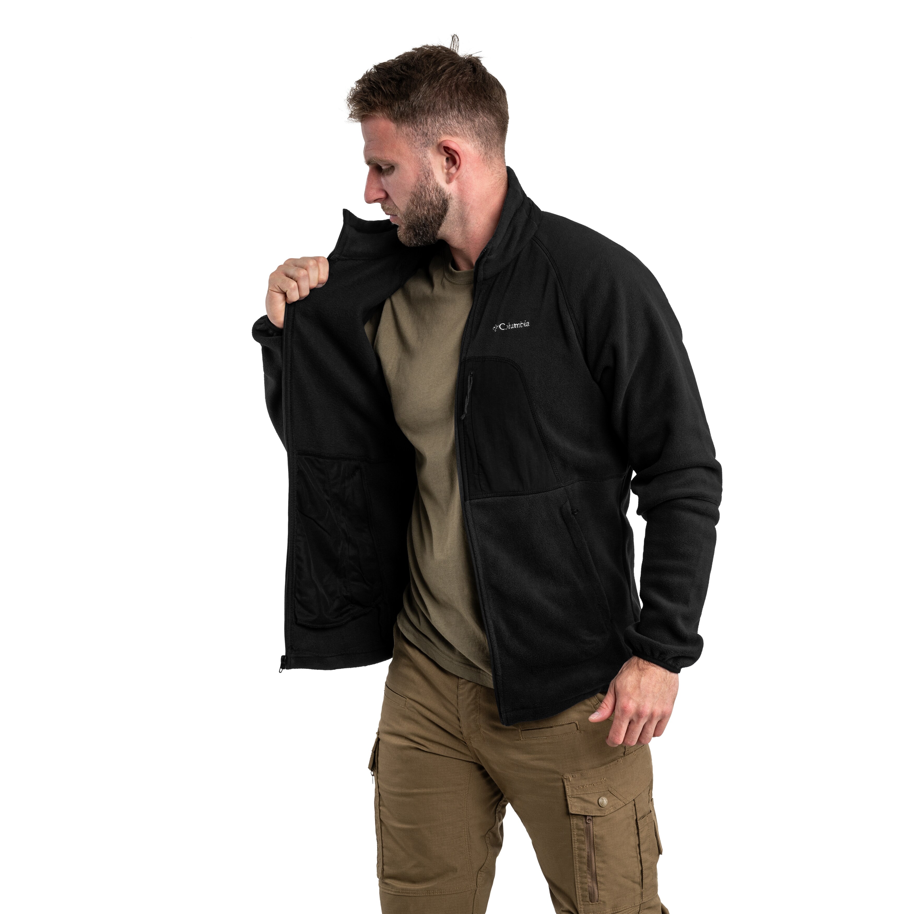 Polaire Rapid Expedition II Full Zip Fleece Columbia - Black