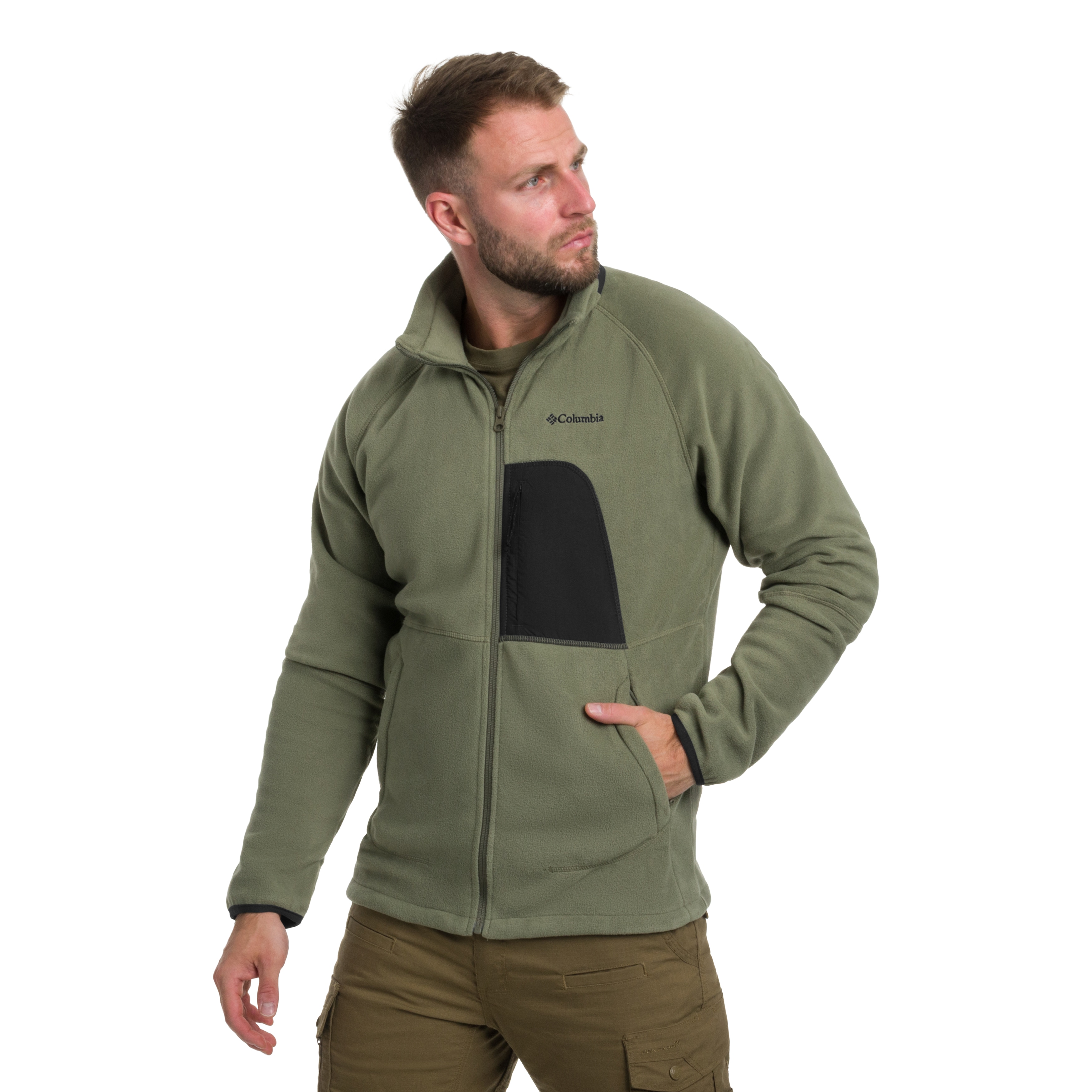 Polaire Rapid Expedition II Full Zip Fleece Columbia - Stone Green/Shark