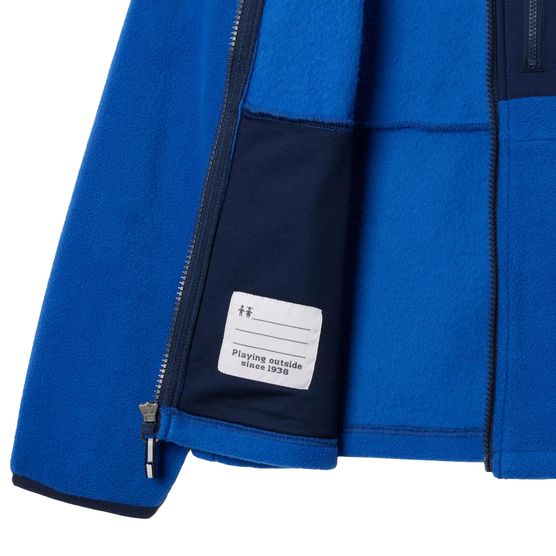 Polaire pour enfants Youth Fast Trek IV Full Zip Columbia - Mountain Blue/Collegiate Navy