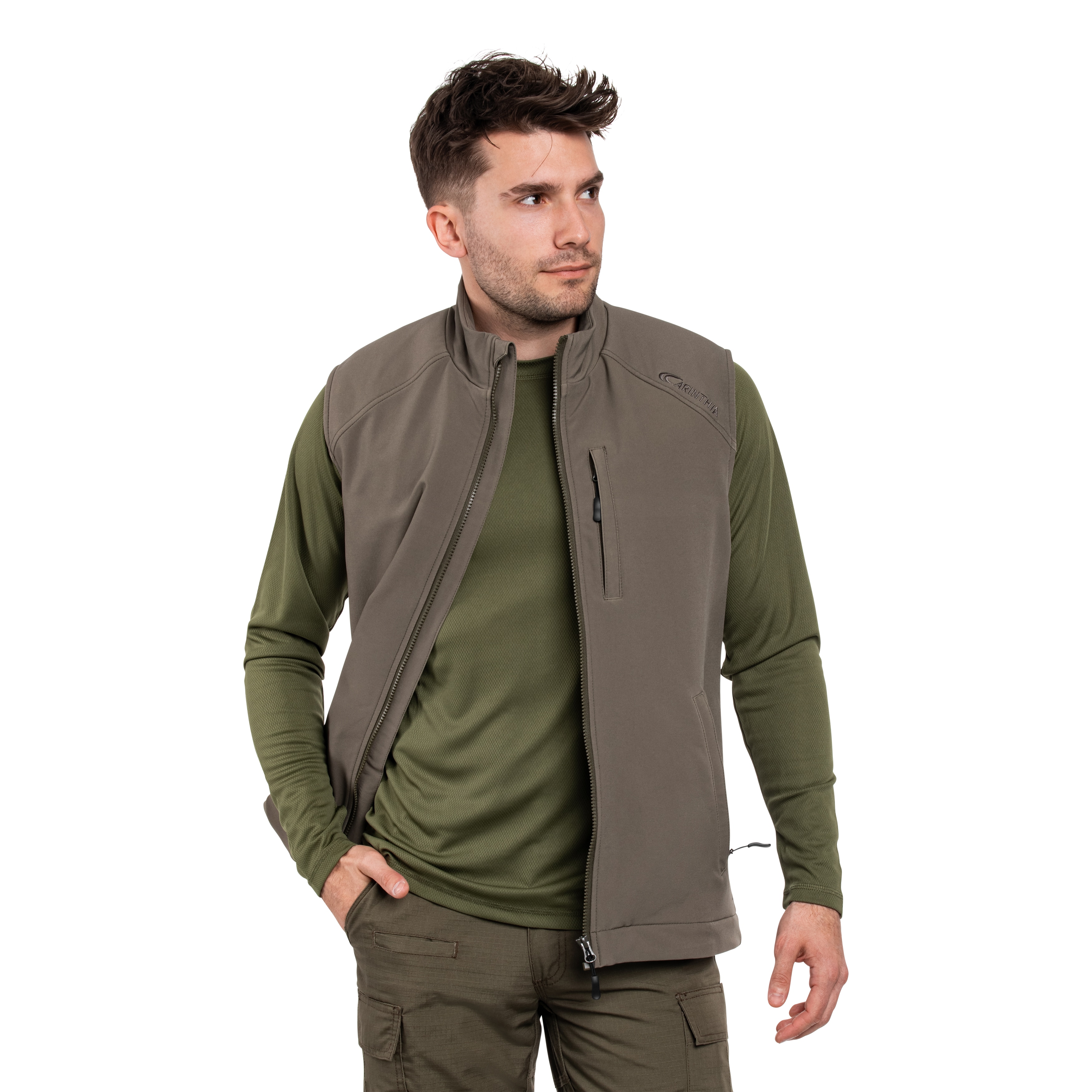 Sans manches Loftshell Climate Vest Carinthia - Olive