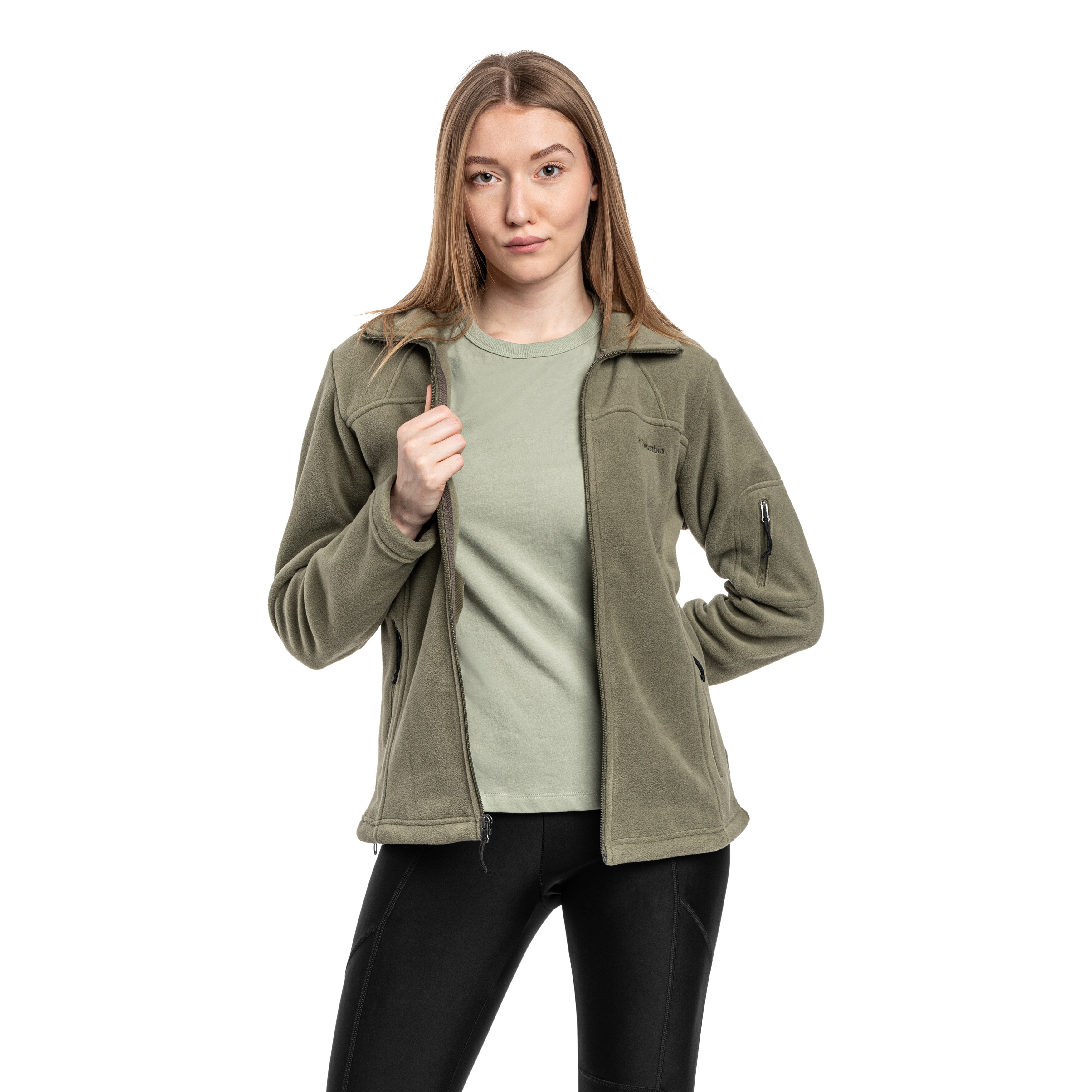 Polaire femme Fast Trek II Columbia - Stone Green