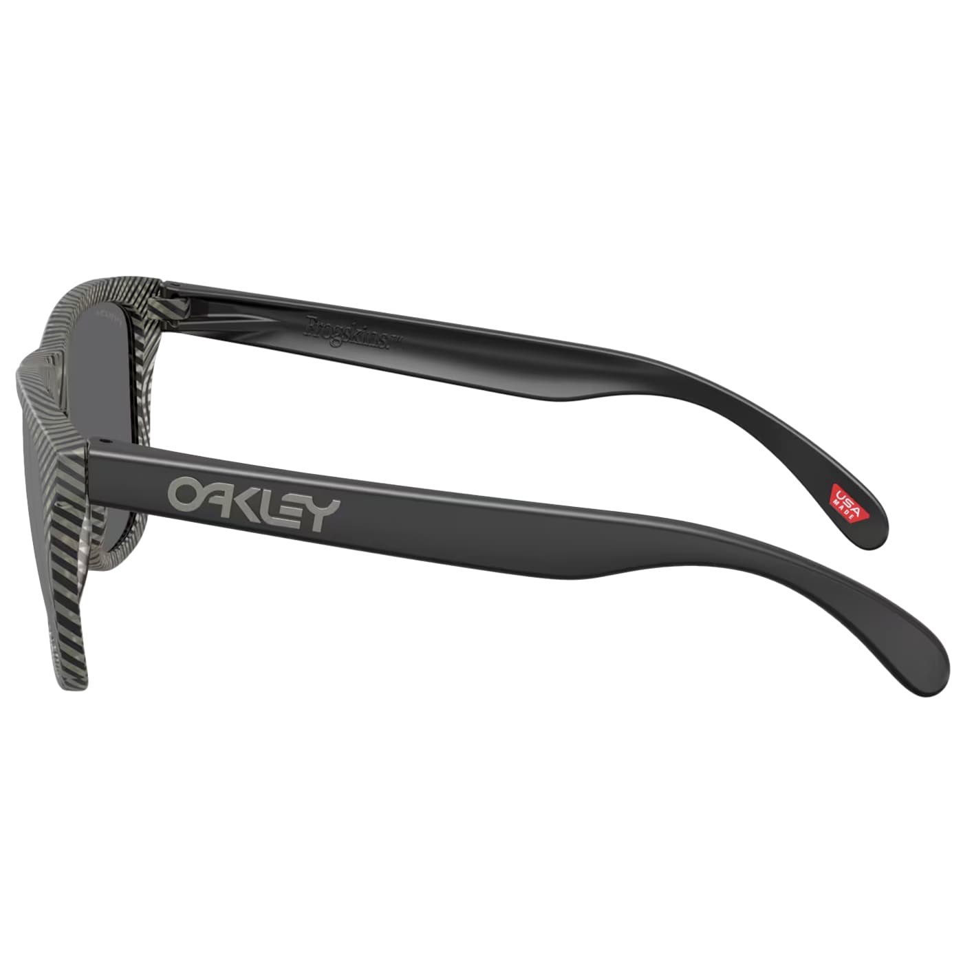 Lunettes de soleil Frogskins Oakley - Matte Grey Ink Fingerprint/Prizm Black