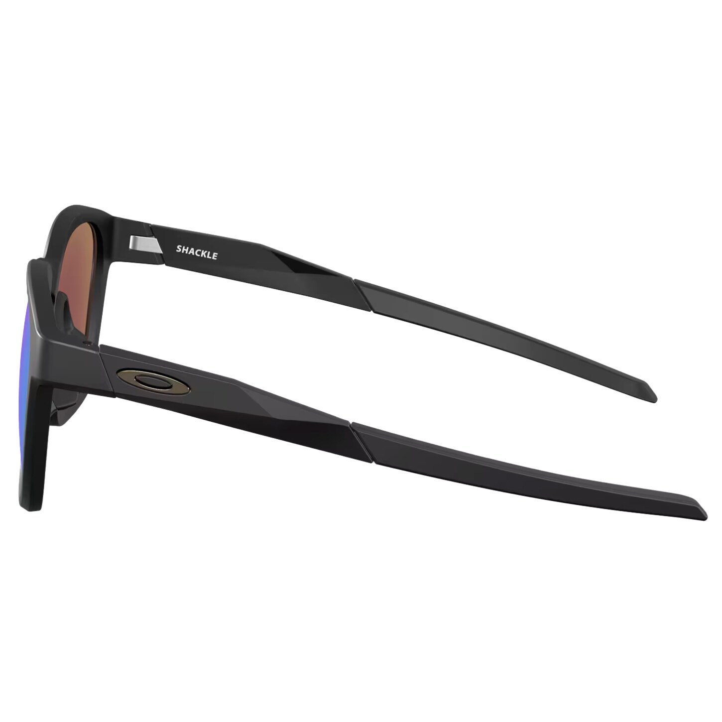 Lunettes de soleil Shackle Oakley - Matte Black/Prizm Sapphire