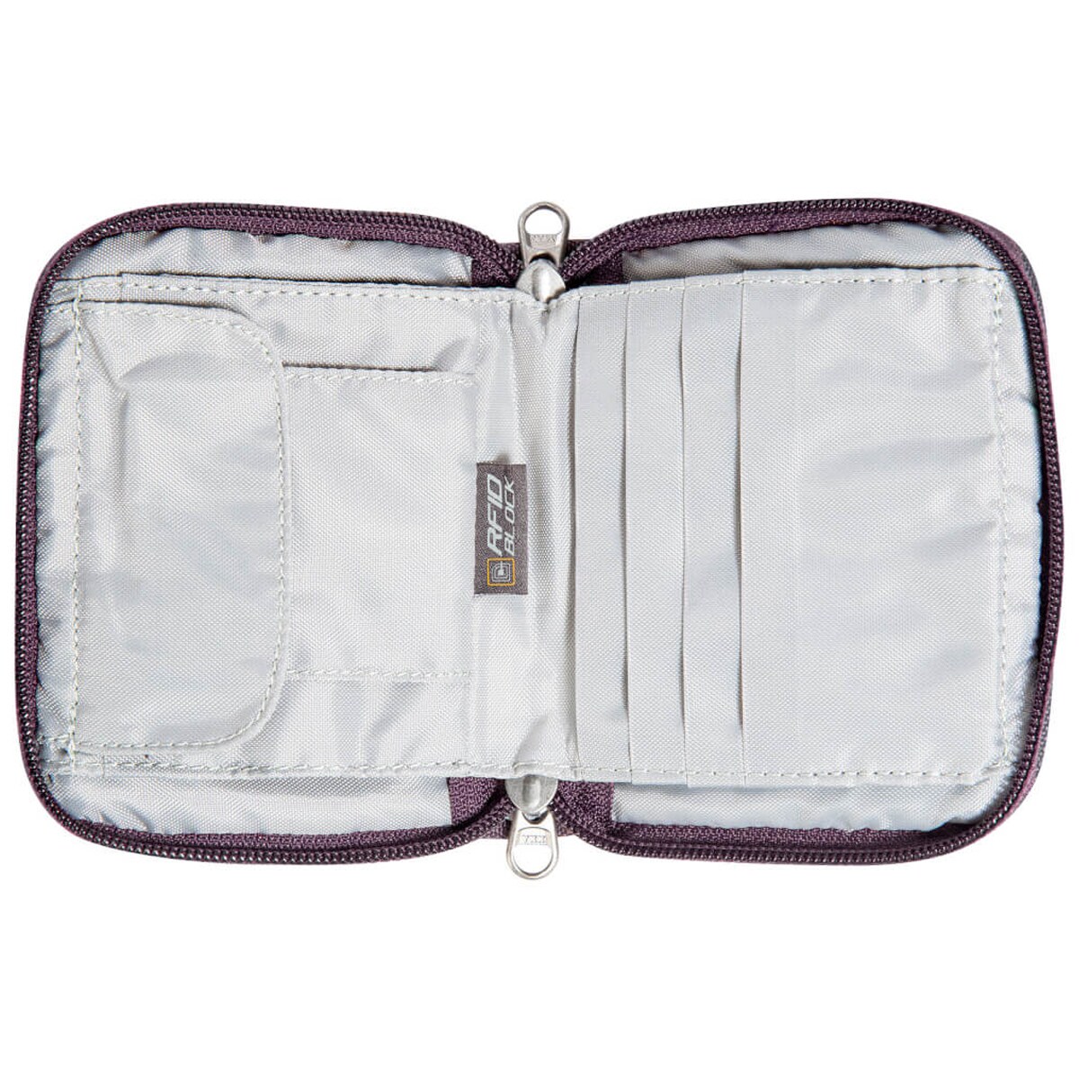 Portfeuille Zip Money Box RFID Block Tatonka - Midnight Plum