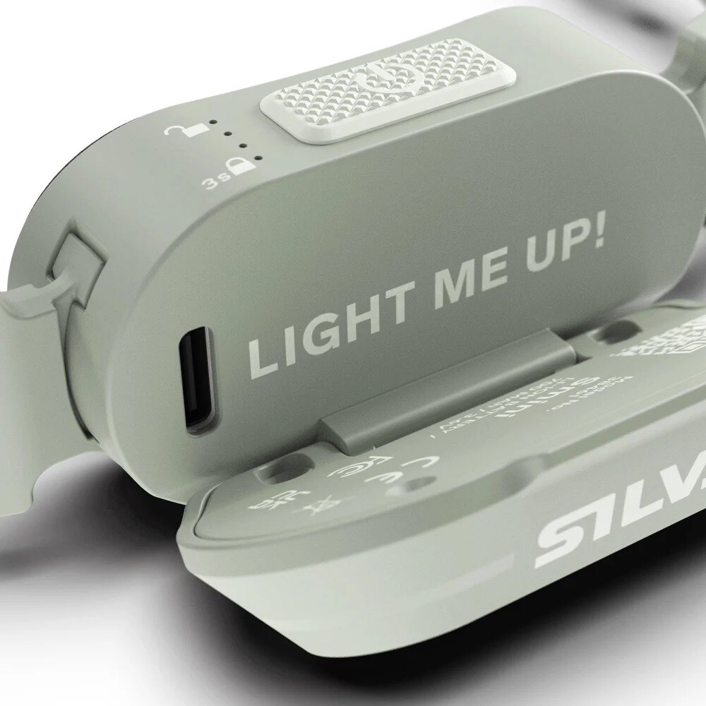 Lampe frontale 250 lumens Smini Fly Silva - Mint
