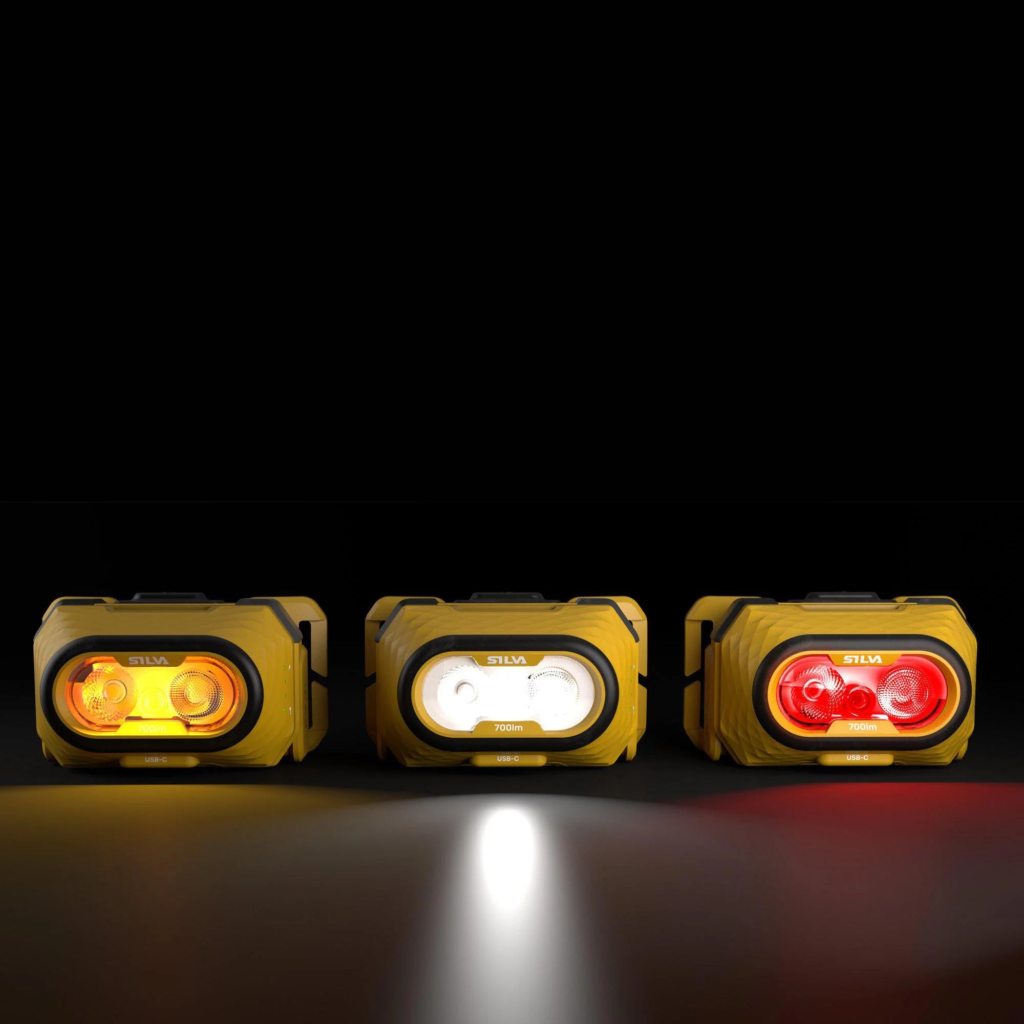 Lampe frontale 700 lumens Explore 5 Silva - Yellow