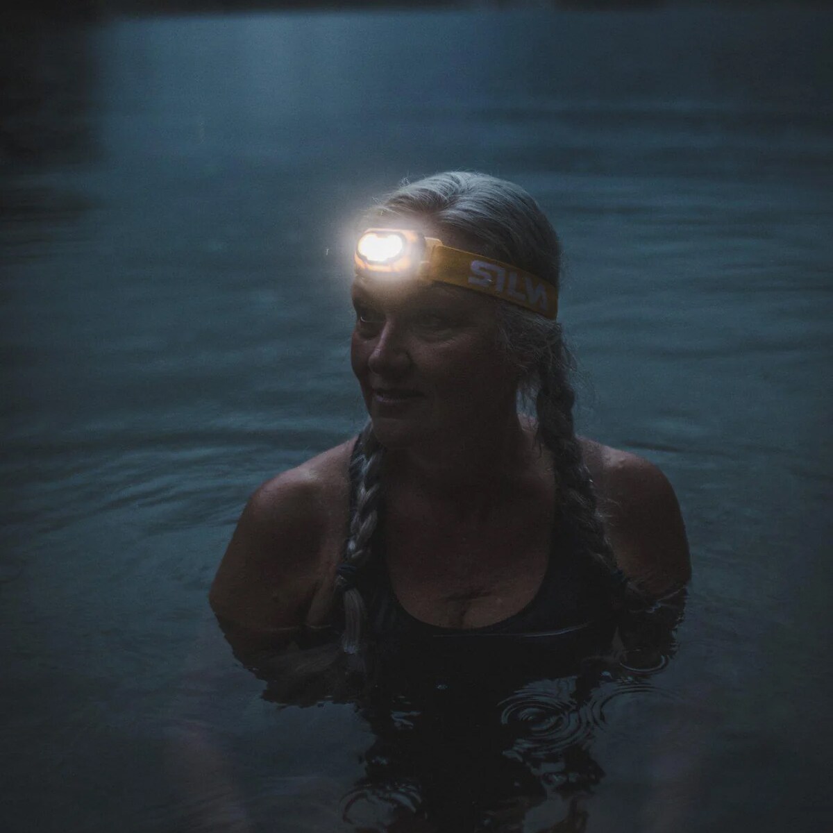 Torche frontale 500 lumens Discover Silva - Yellow