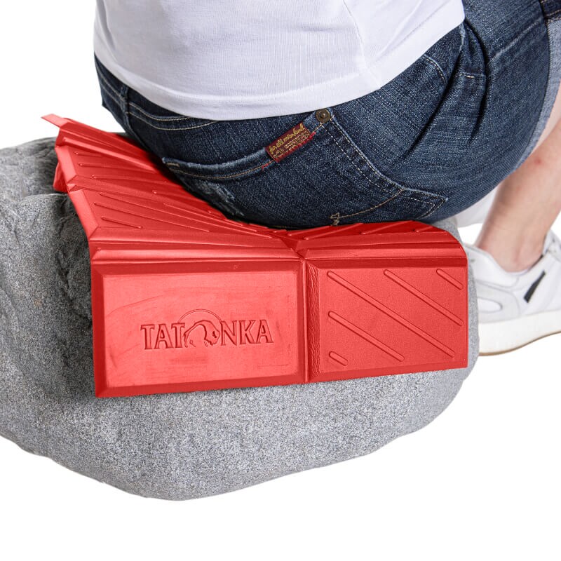 Tapis de siège Foldable Seat Mat 26 x 34 cm Tatonka - Red