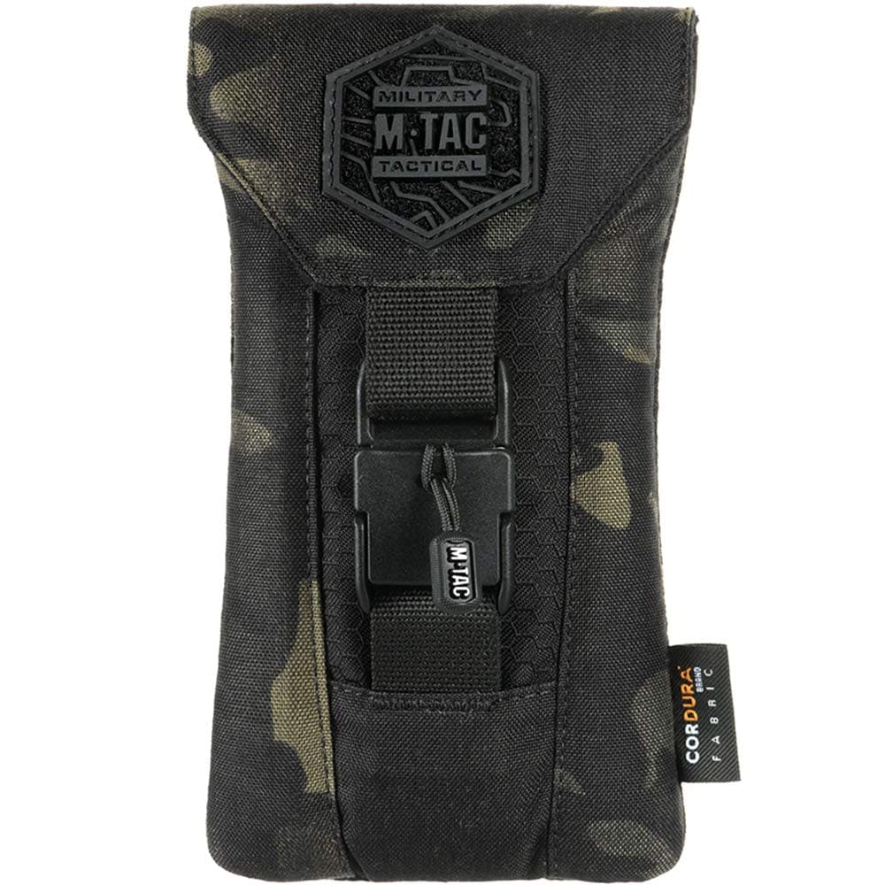 Étui pour téléphone Elite Large Hex M-Tac - MultiCam Black 