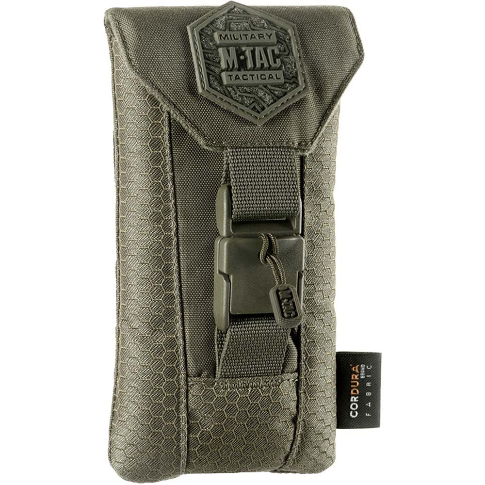 Étui pour téléphone Elite Medium Hex Full M-Tac - Ranger Green