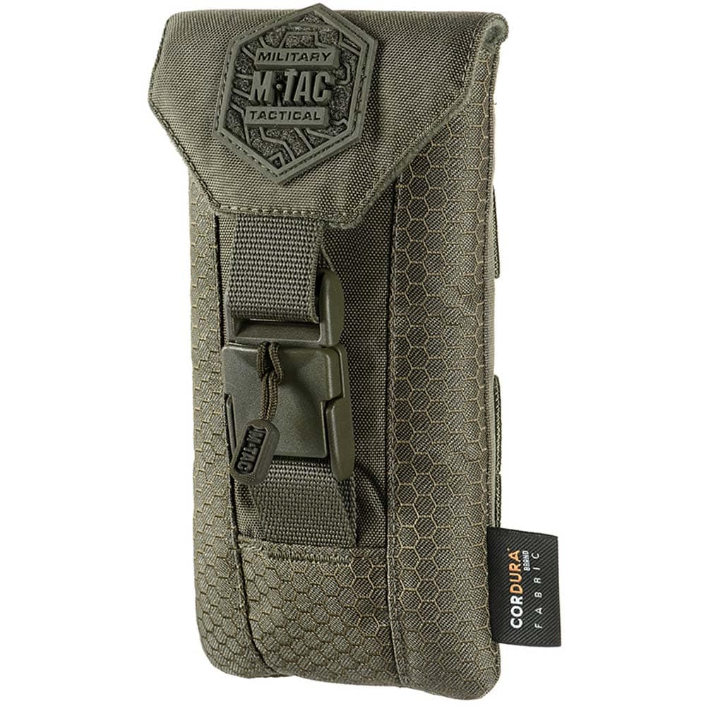 Étui pour téléphone Elite Medium Hex Full M-Tac - Ranger Green