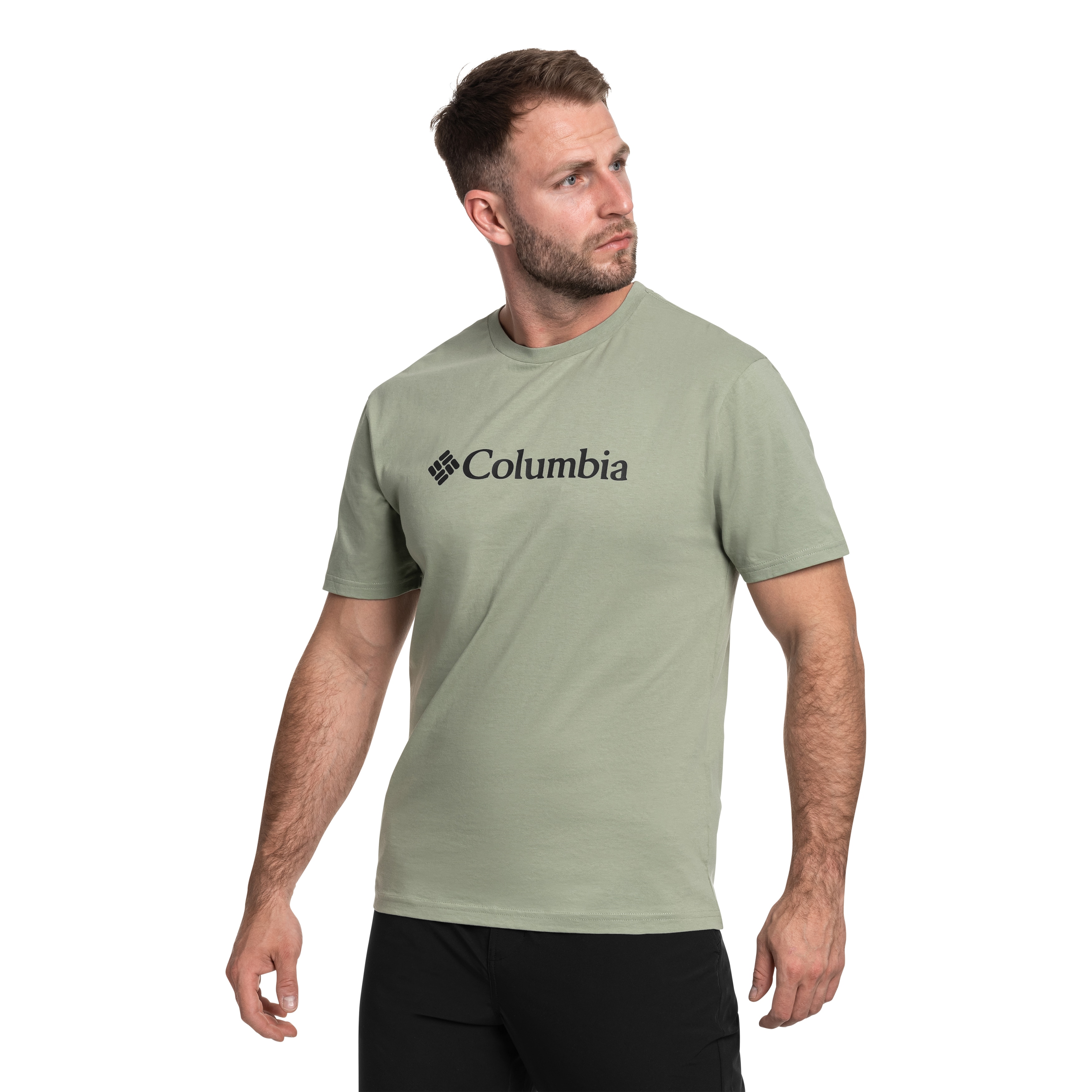T-Shirt CSC Basic Logo Columbia - Safari